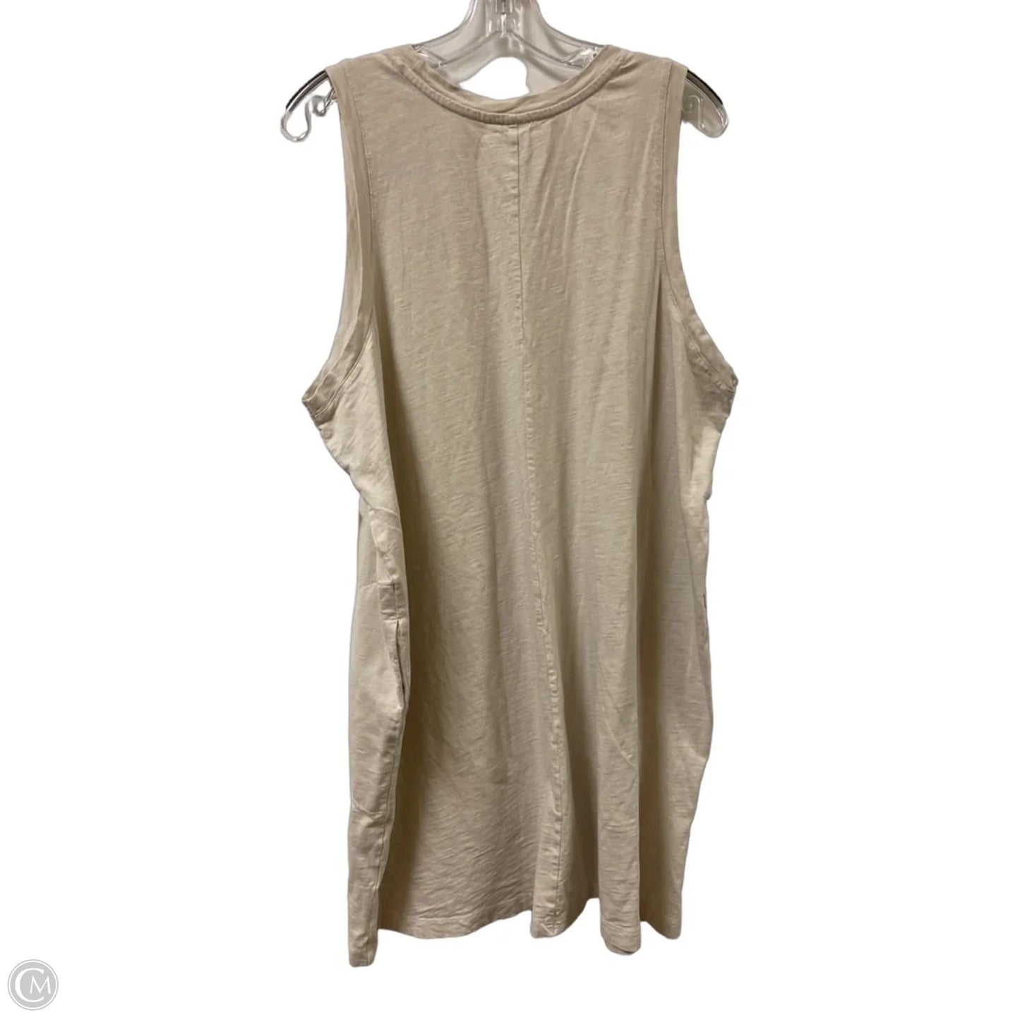 Dress Casual Midi By Old Navy In Cream, Size: 1x