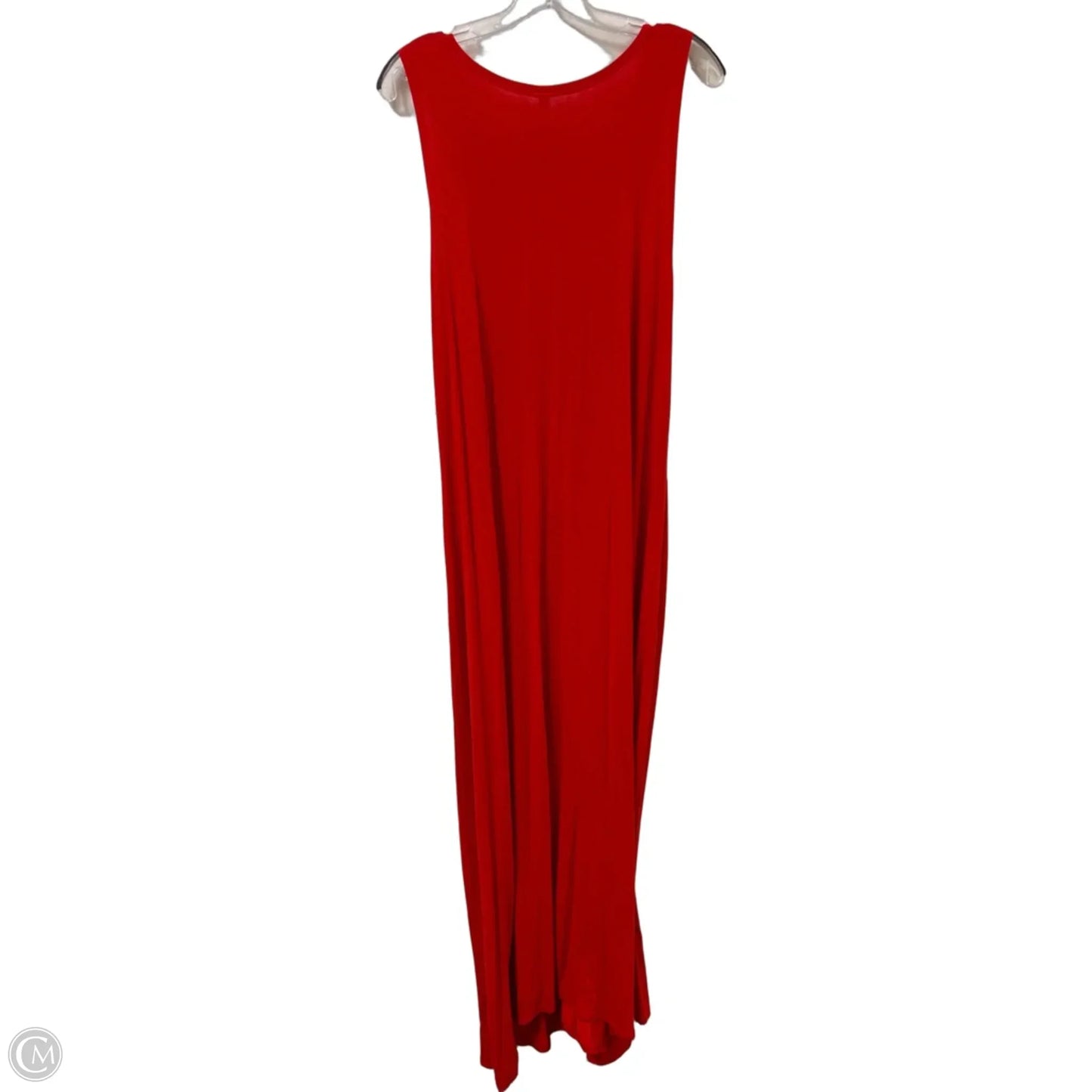 Dress Casual Maxi By Clothes Mentor In Red, Size: 2x