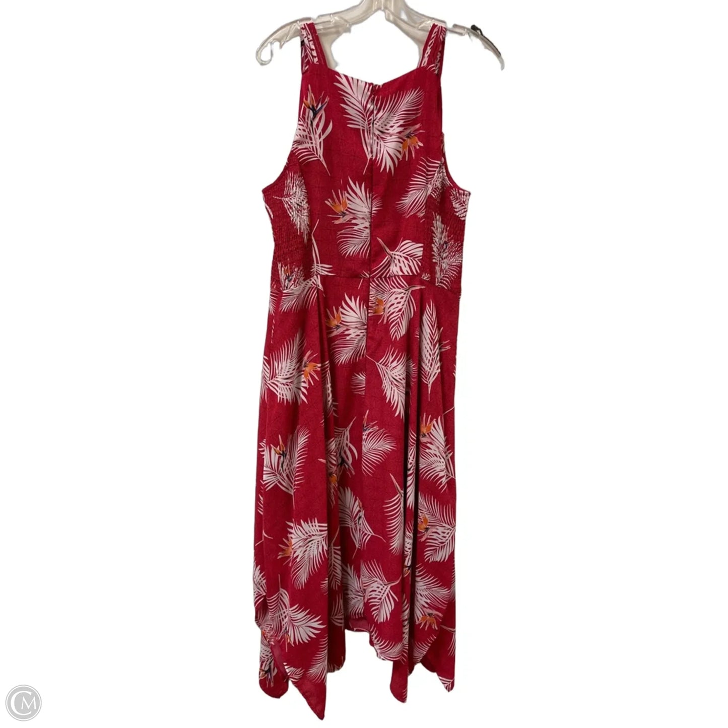 Dress Casual Maxi By Apt 9 In Pink, Size: Xl