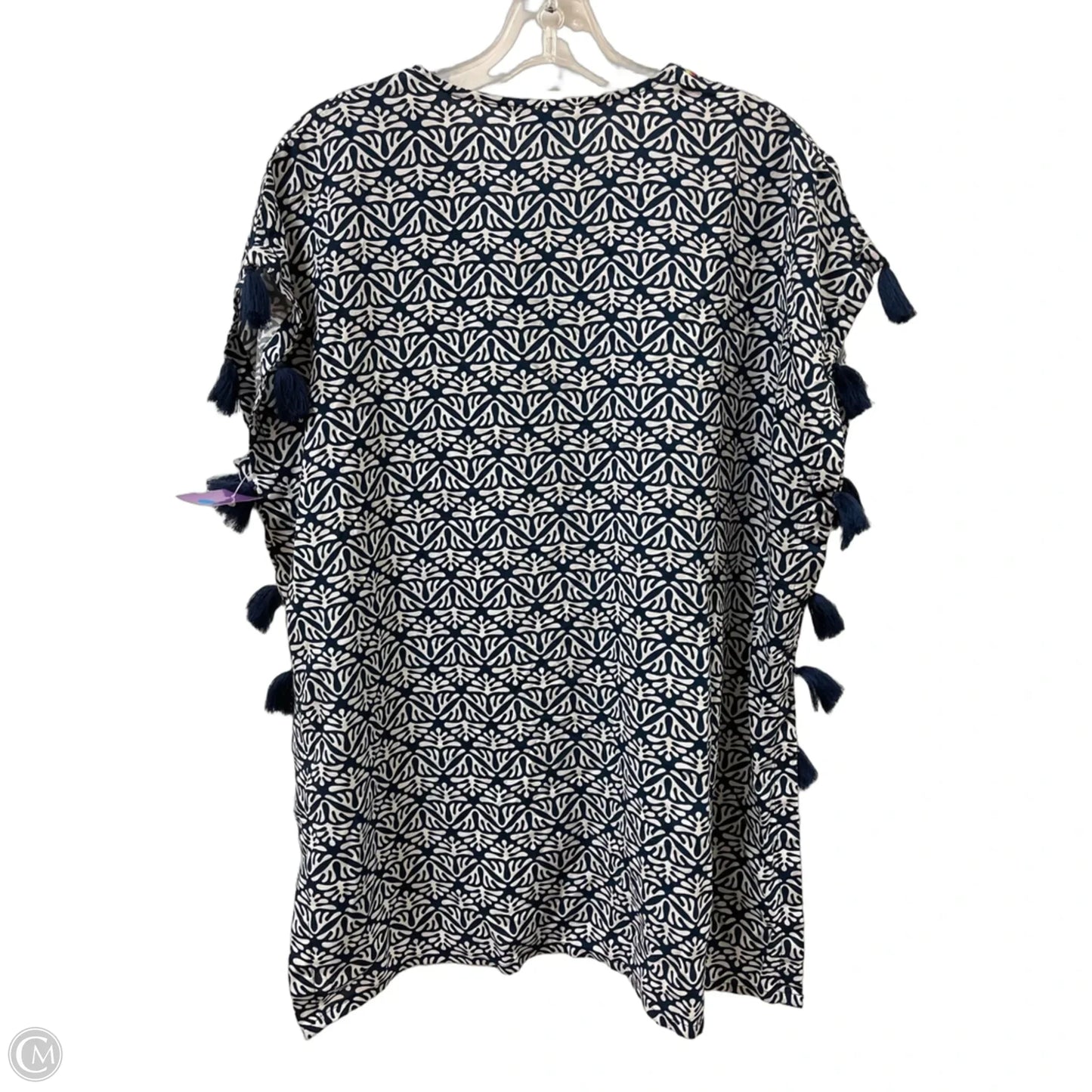 Swimwear Cover-up By Escapada Living In Blue, Size: L
