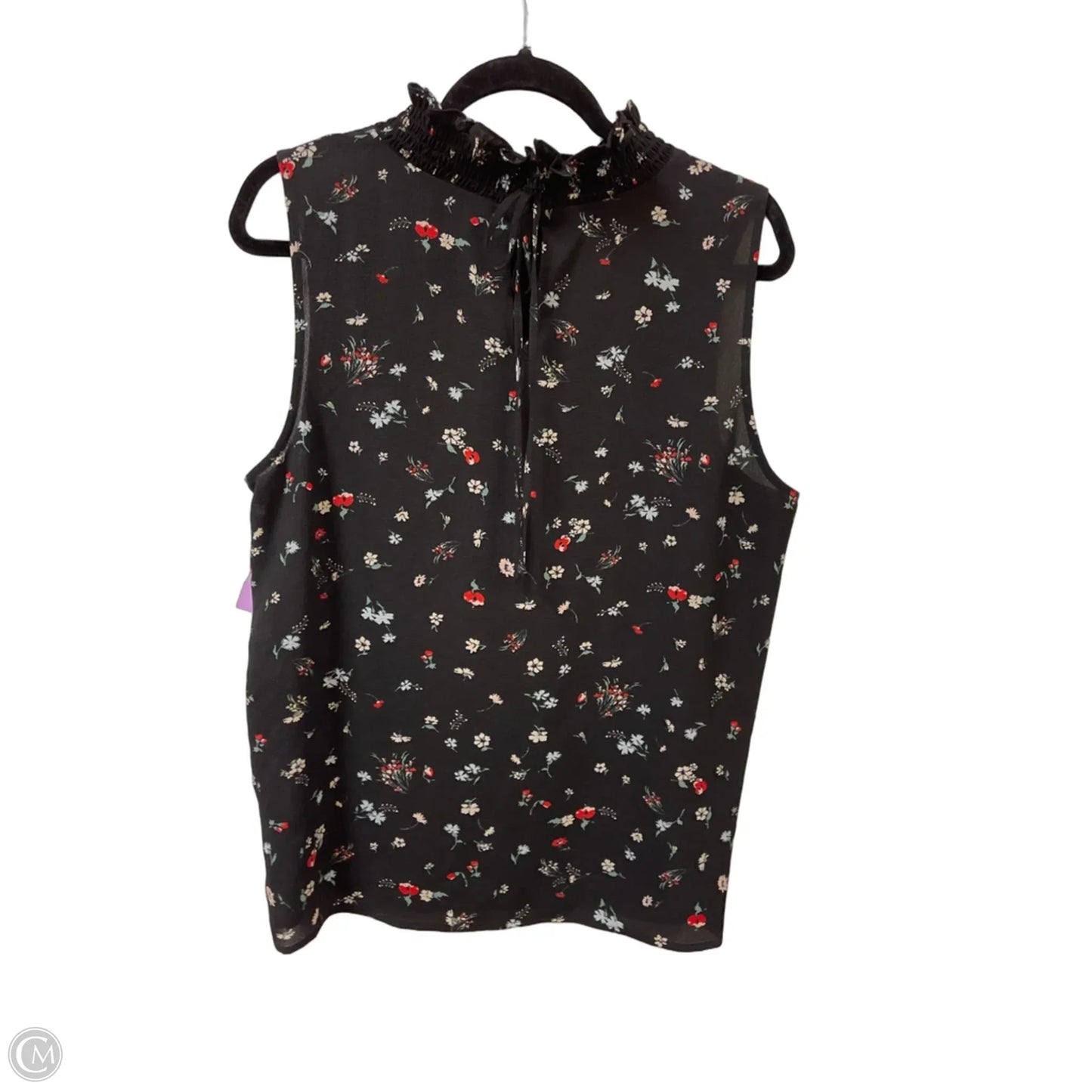 Top Sleeveless By Vince Camuto In Black, Size: L