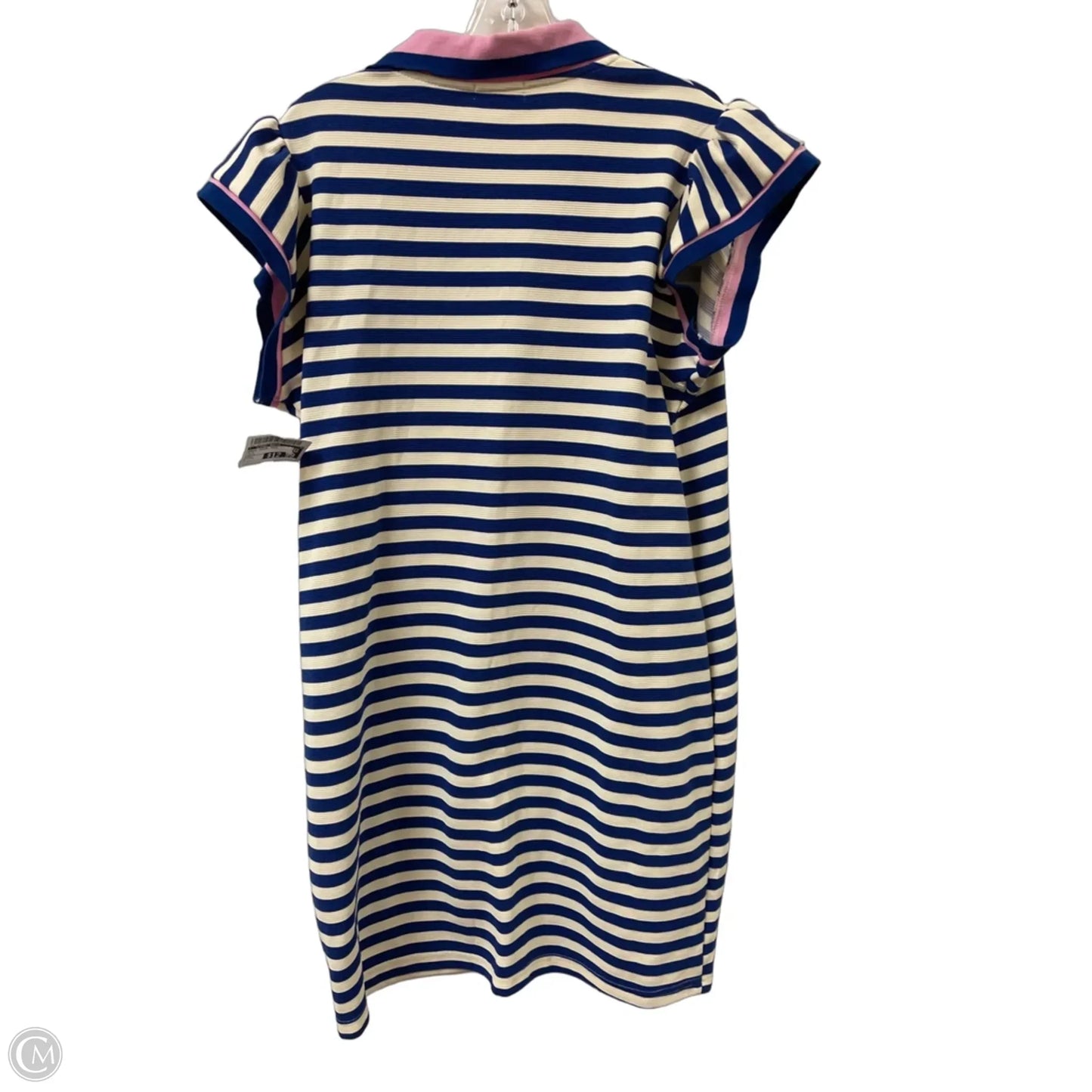 Dress Casual Midi By Clothes Mentor In Blue, Size: L