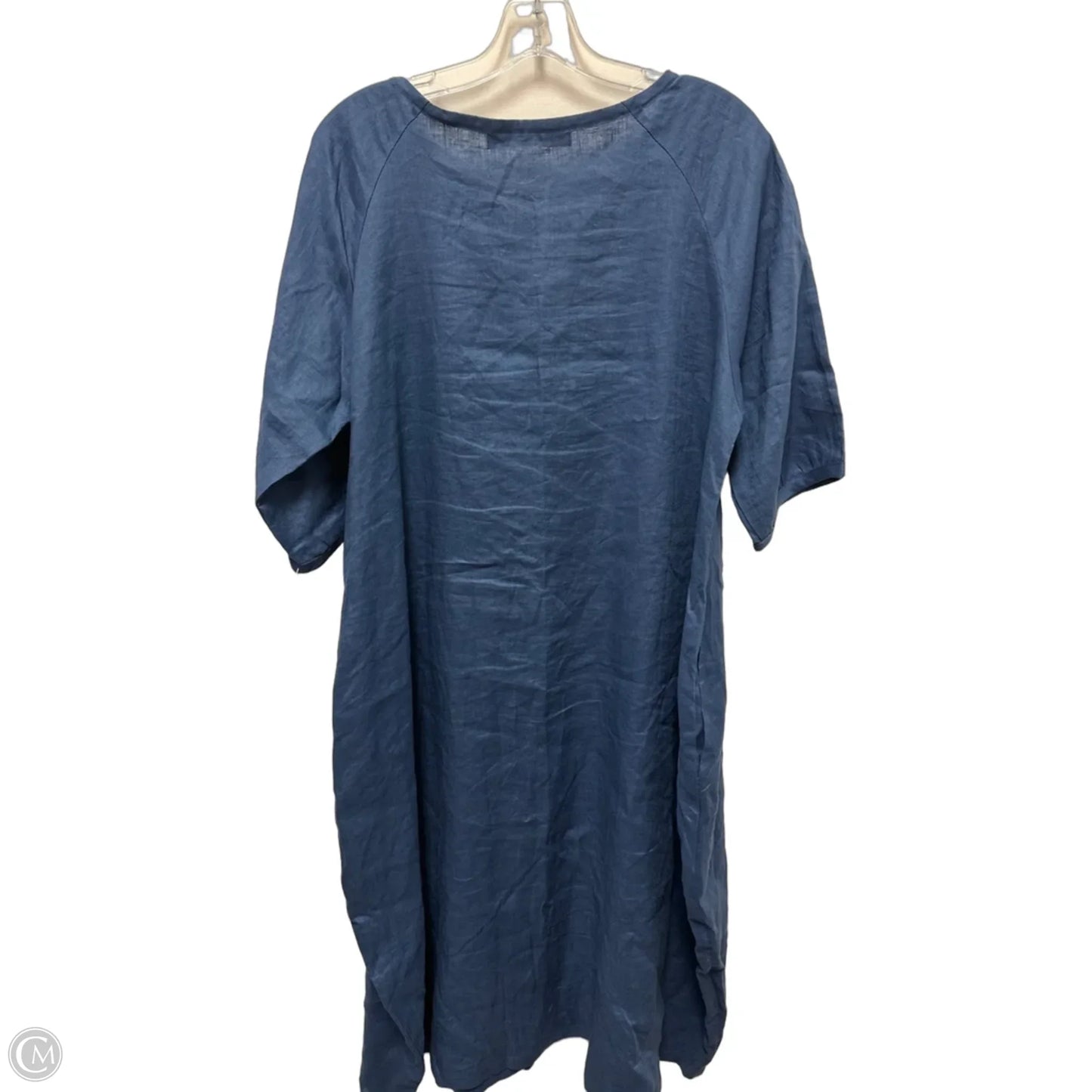 Dress Casual Maxi By Clothes Mentor In Blue, Size: Xl