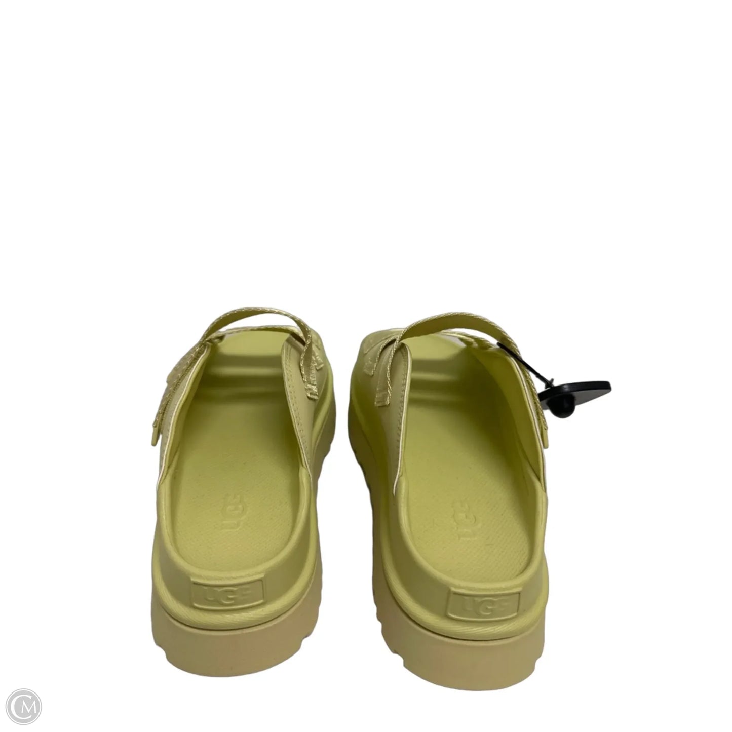 Shoes Designer By Ugg In Yellow, Size: 10