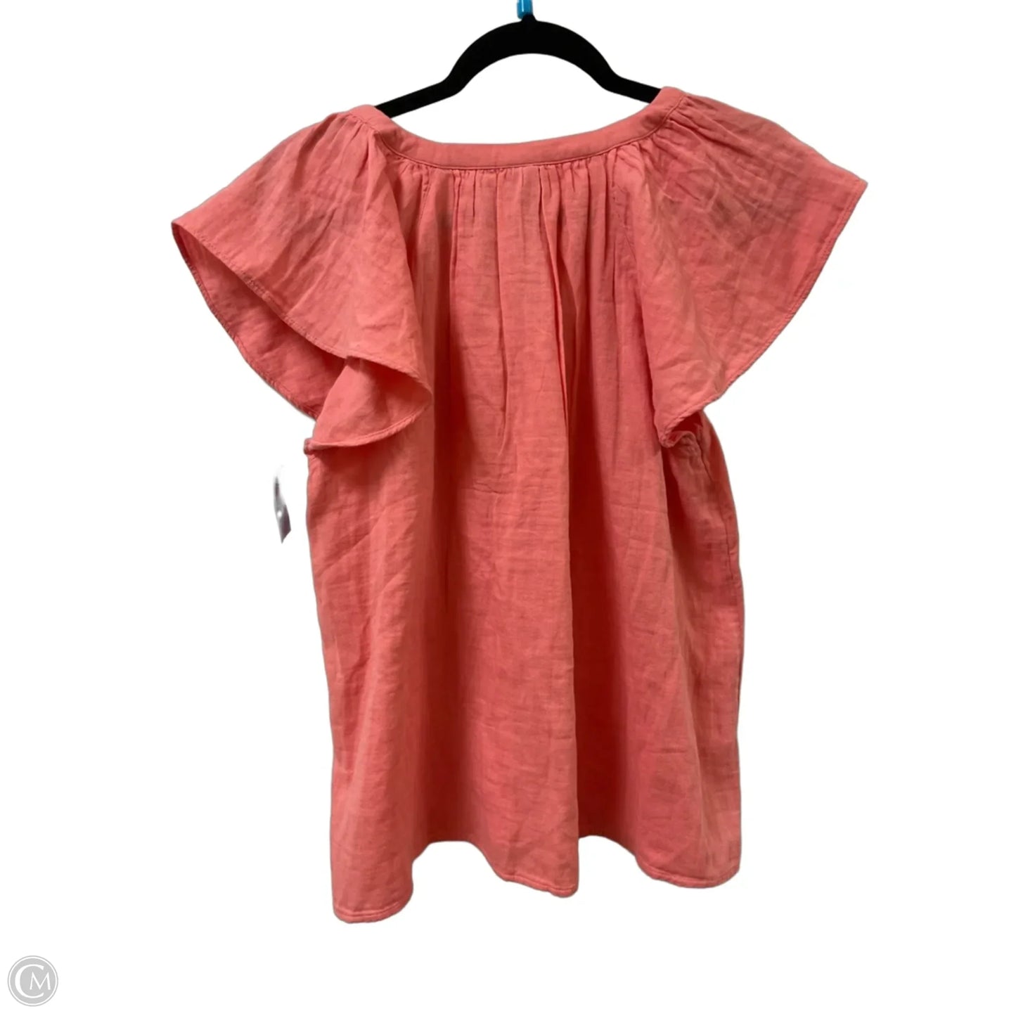 Top Short Sleeve By Old Navy In Pink, Size: L