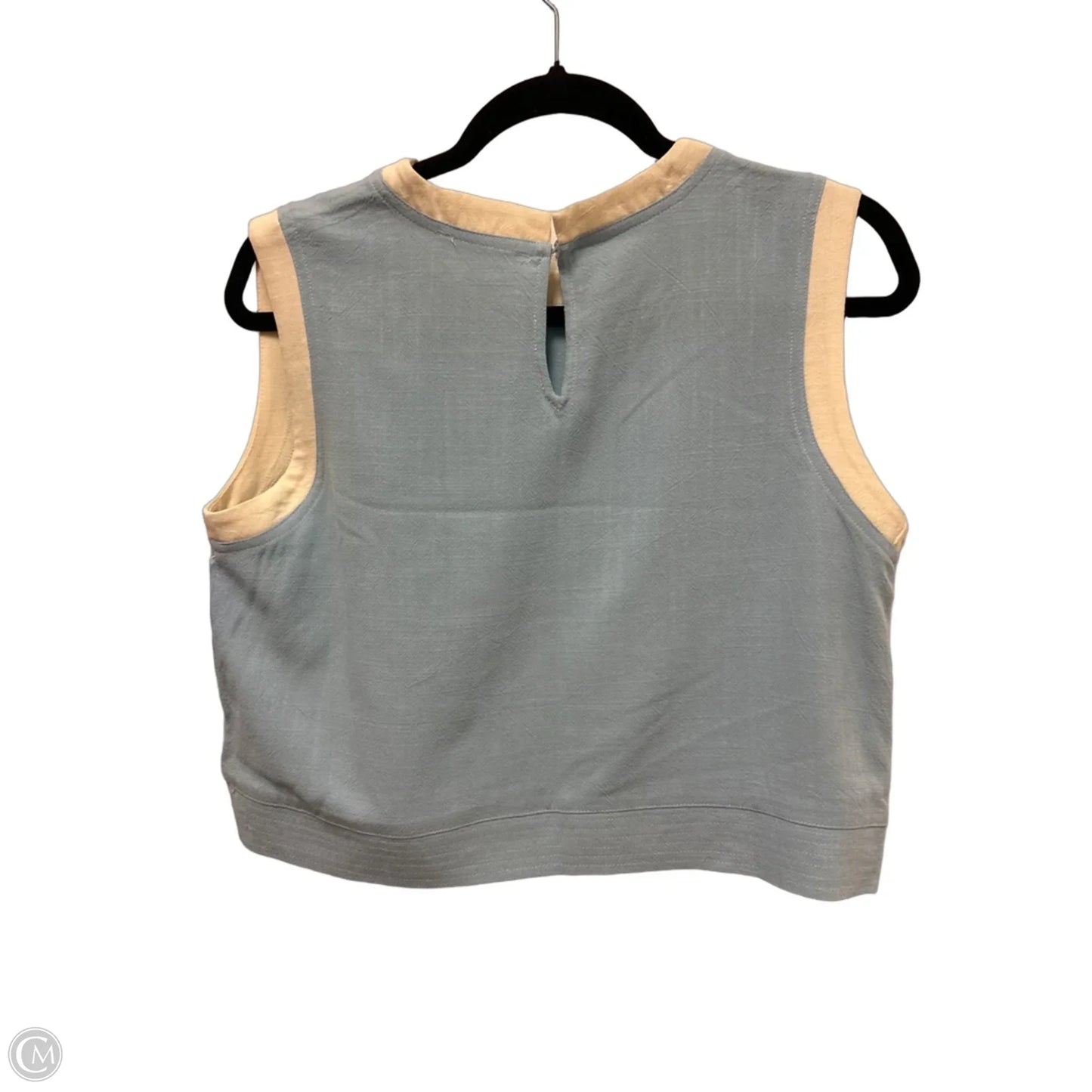 Top Sleeveless By Wishlist In Blue, Size: S