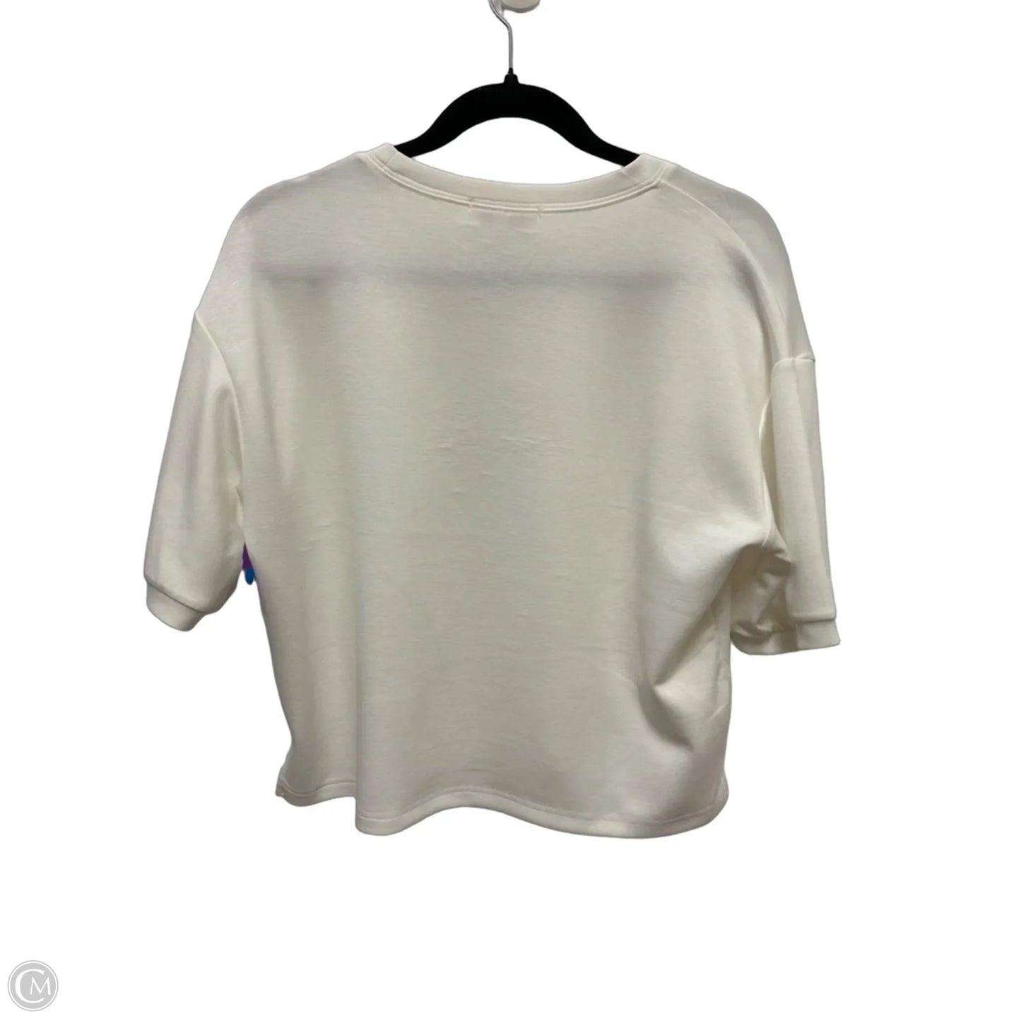 Top Short Sleeve By Jess Lea In Cream, Size: S