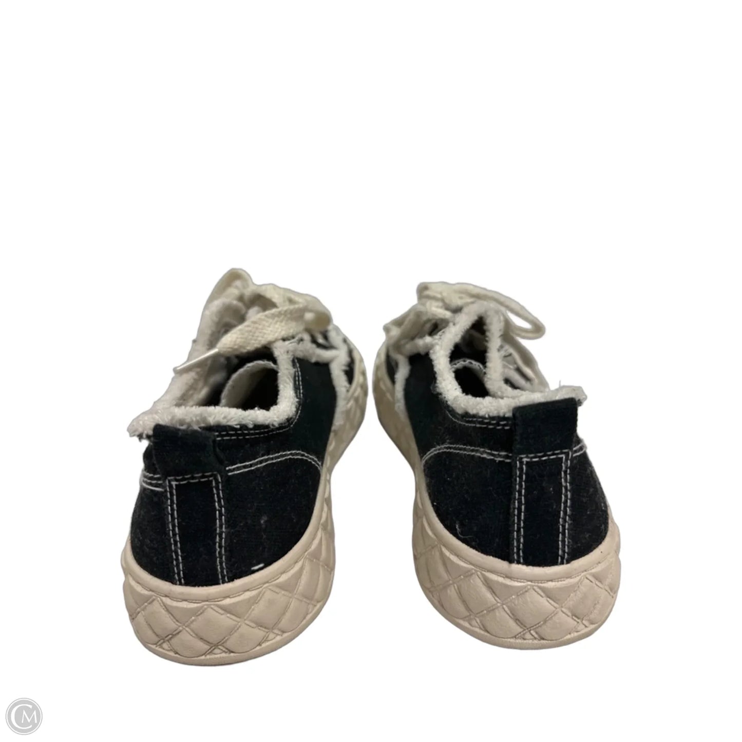 Shoes Sneakers By Clothes Mentor In Black, Size: 8