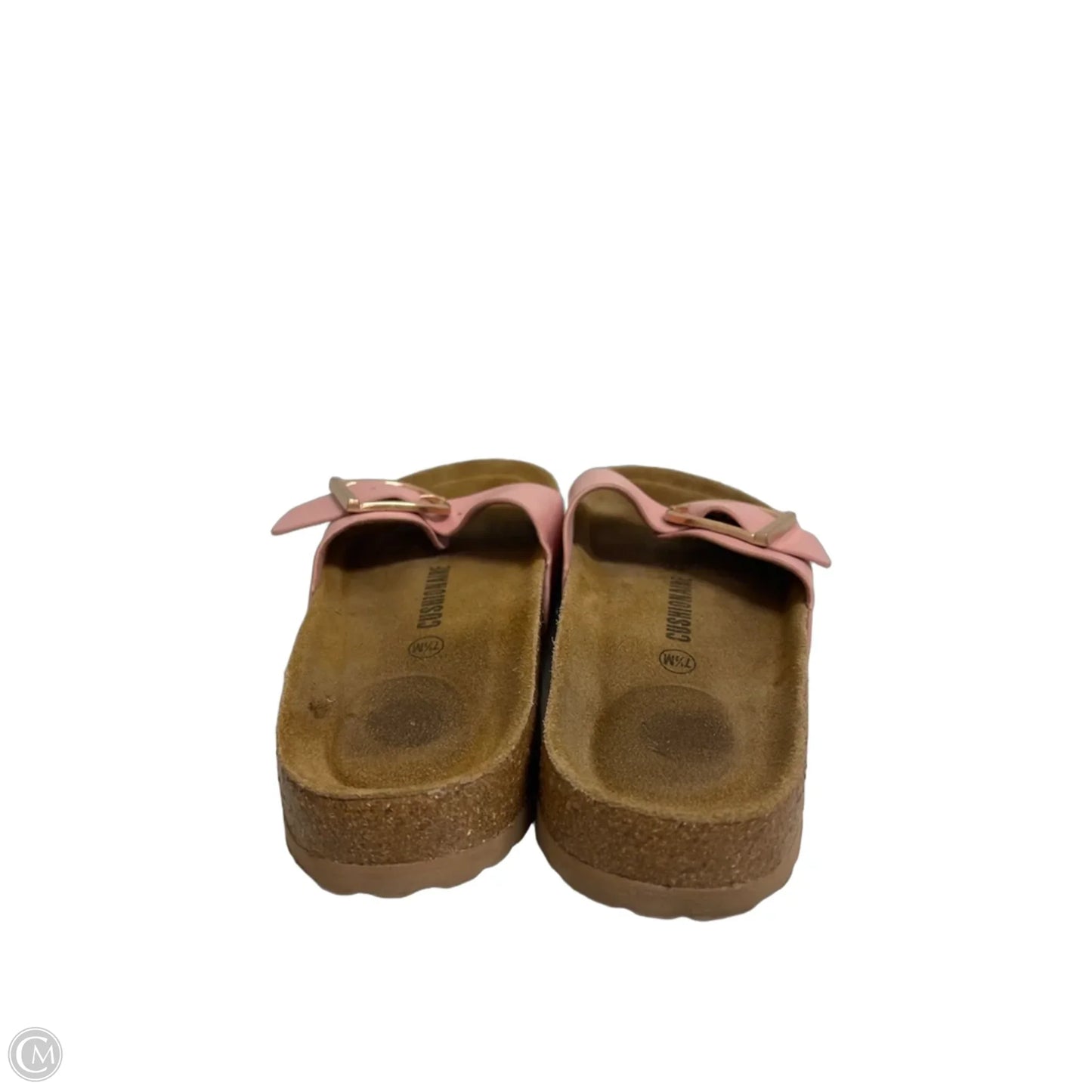 Sandals Flats By Cushionaire In Pink, Size: 7.5