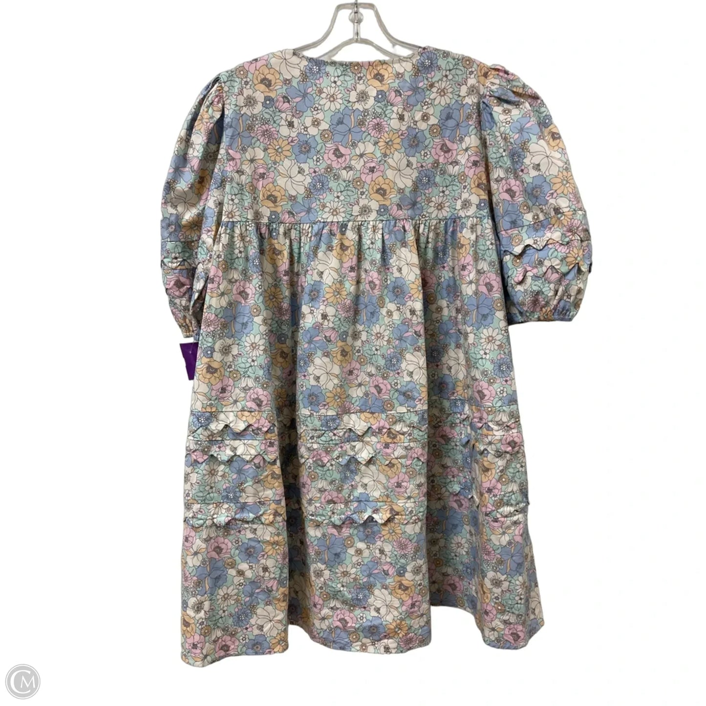Dress Casual Midi By Karlie In Floral Print, Size: L