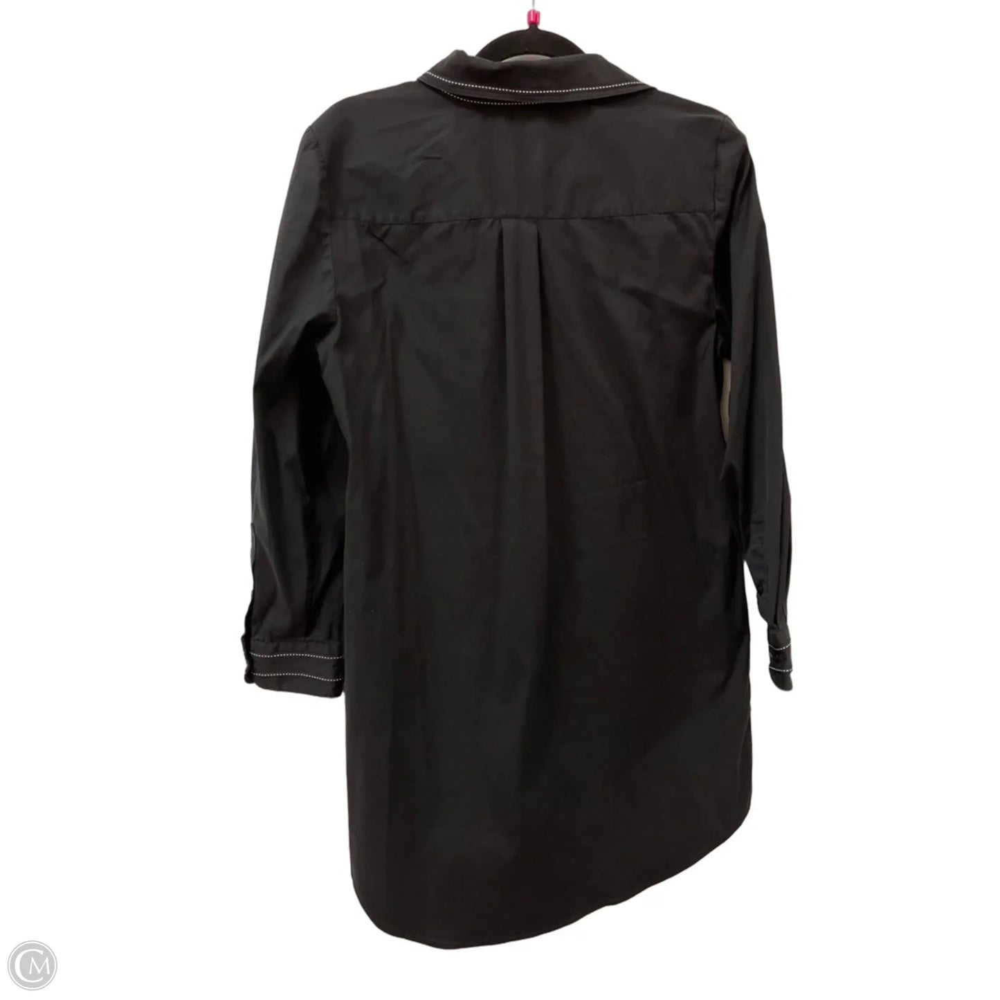 Dress Casual Midi By Chicos In Black, Size: M