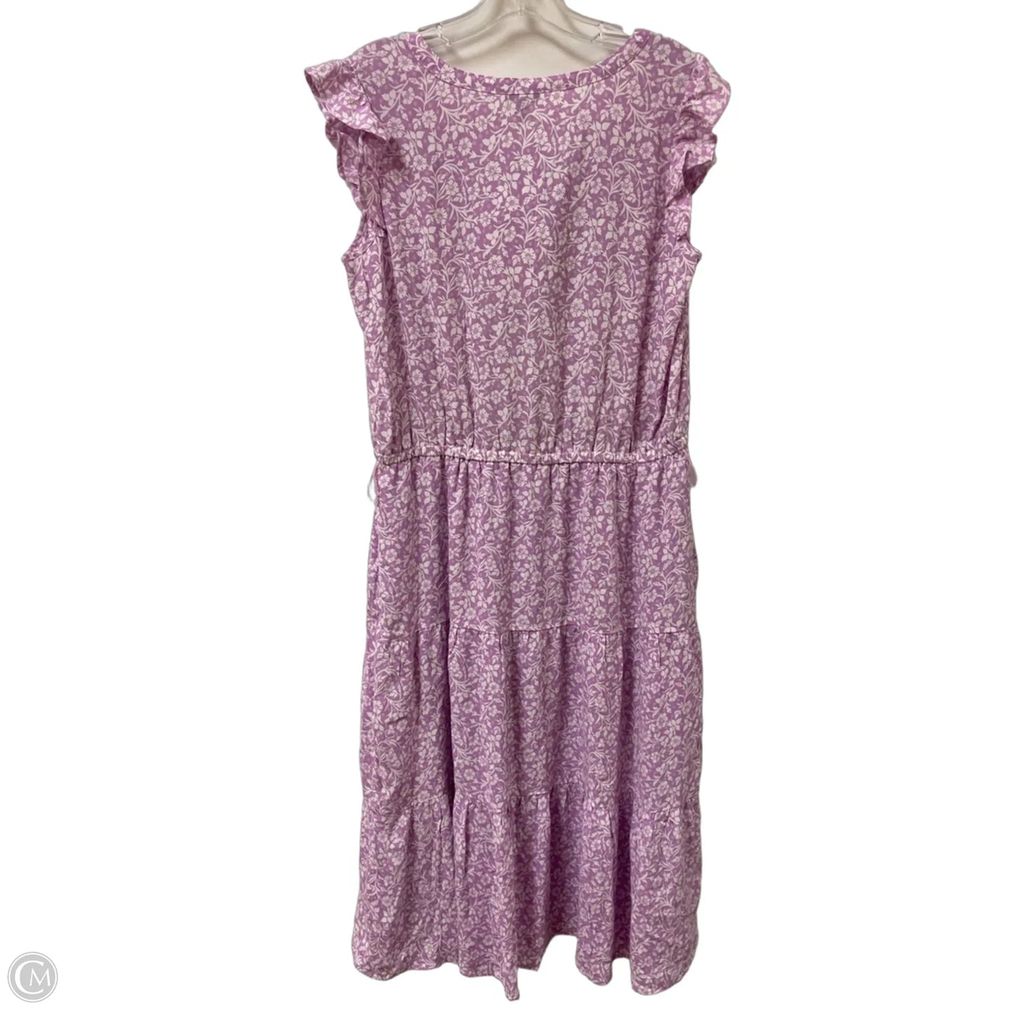 Dress Casual Maxi By Talbots In Purple, Size: L