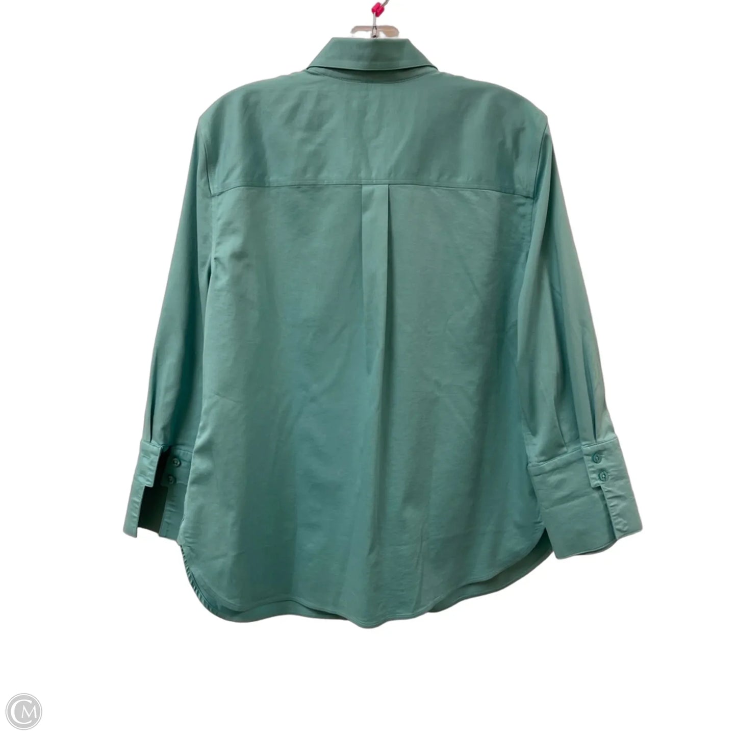 Blouse Long Sleeve By Chicos In Blue, Size: L