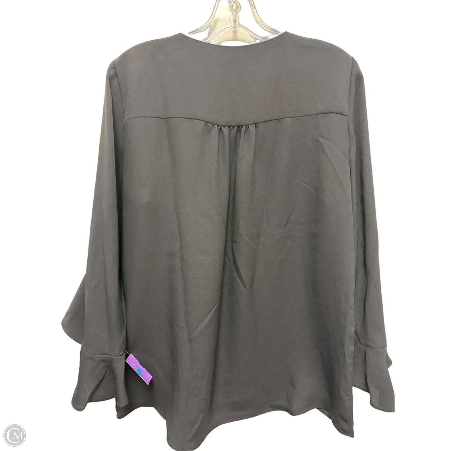 Top Long Sleeve By Vince Camuto In Black, Size: M