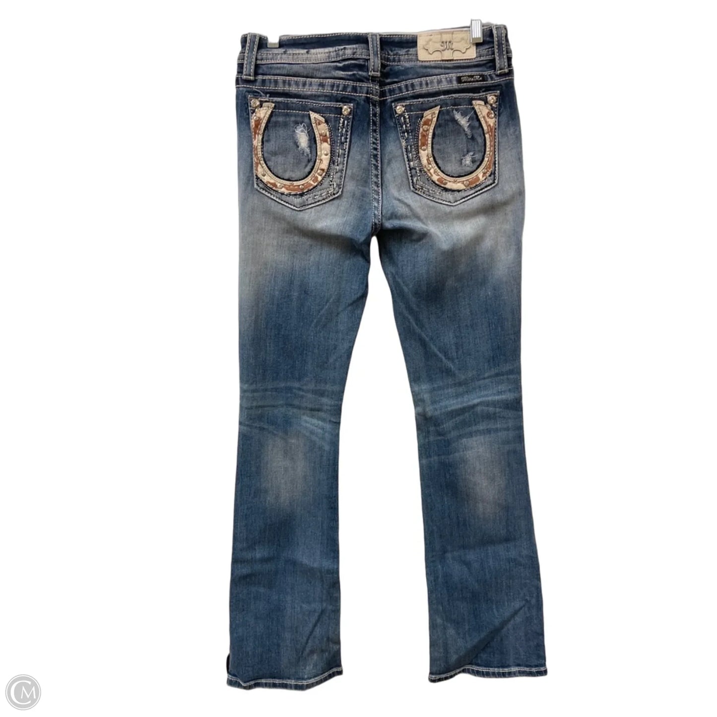 Jeans Boot Cut By Miss Me In Blue Denim, Size: 6