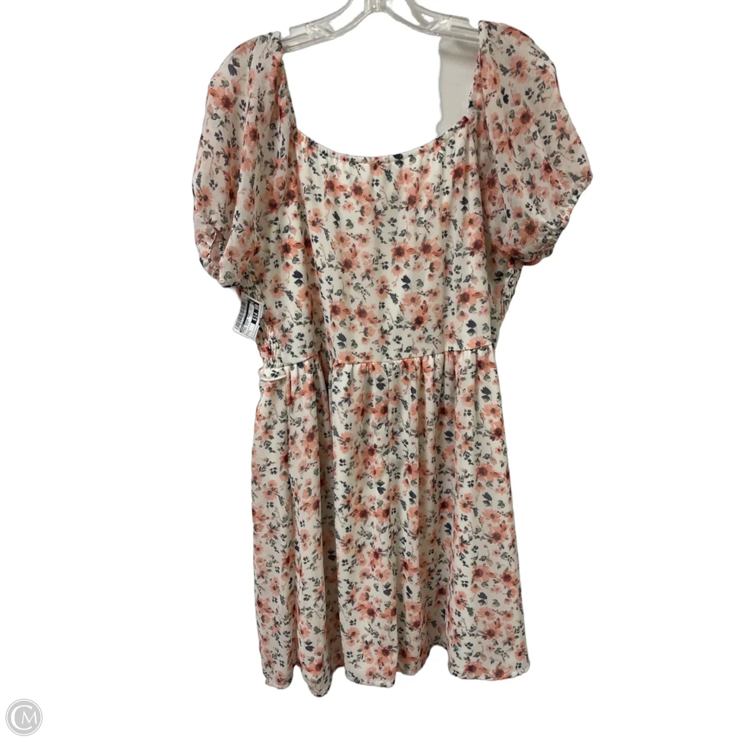 Dress Casual Midi By Arula In Floral Print, Size: L