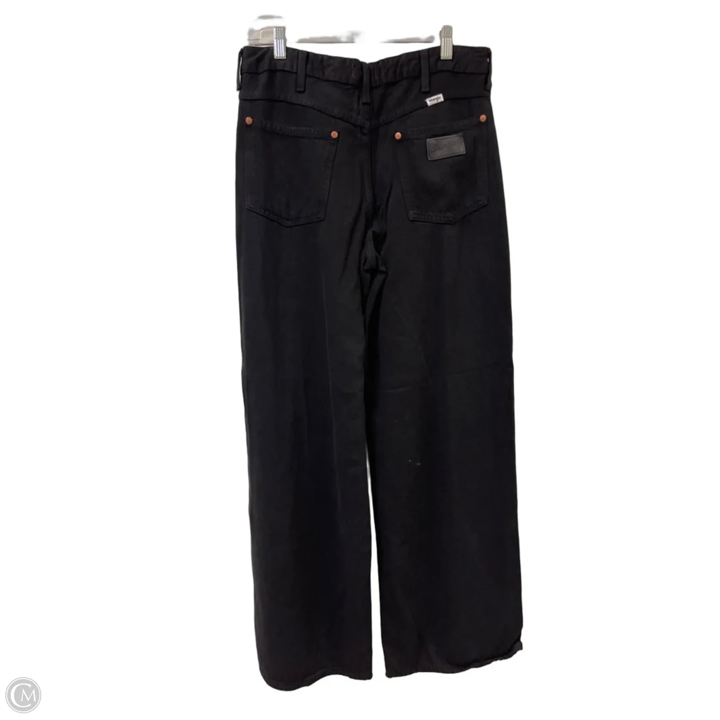 Jeans Straight By Wrangler In Black, Size: 6