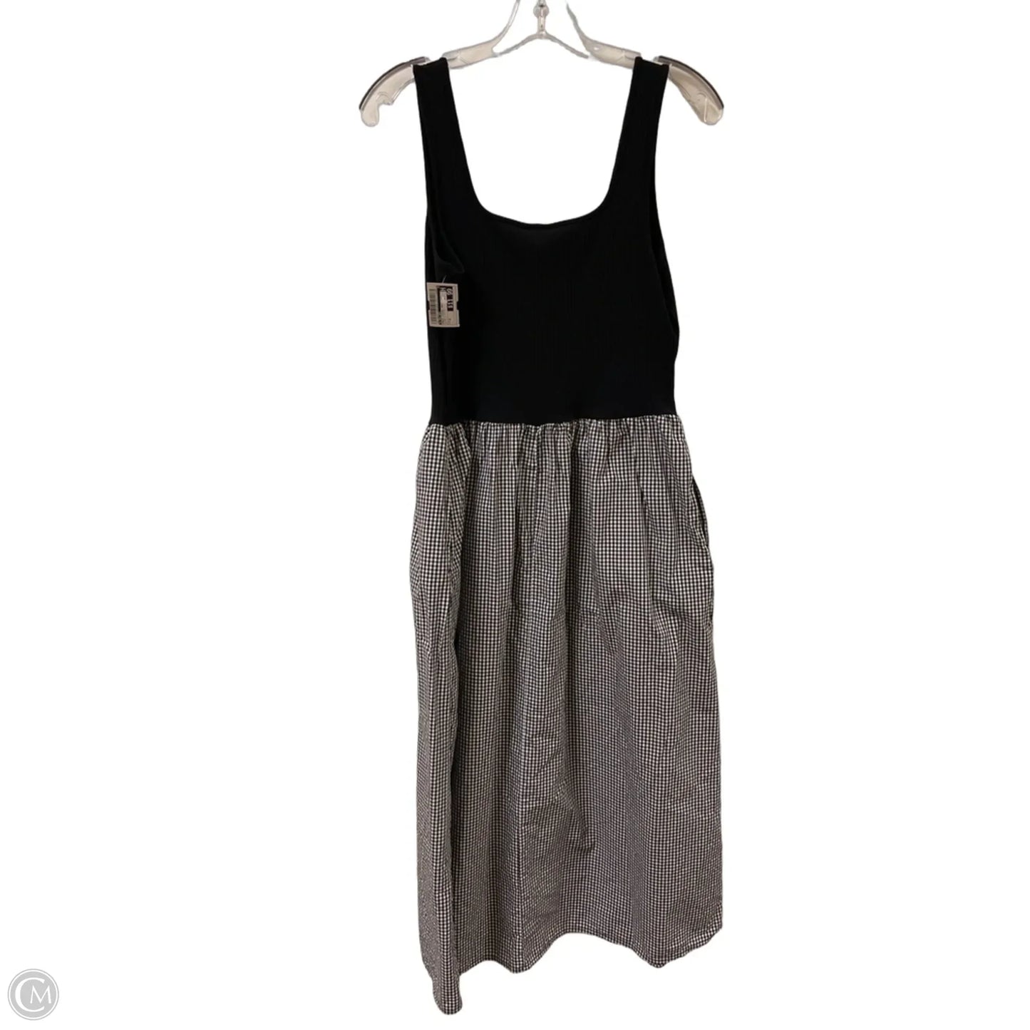 Dress Casual Maxi By A New Day In Black & White, Size: M