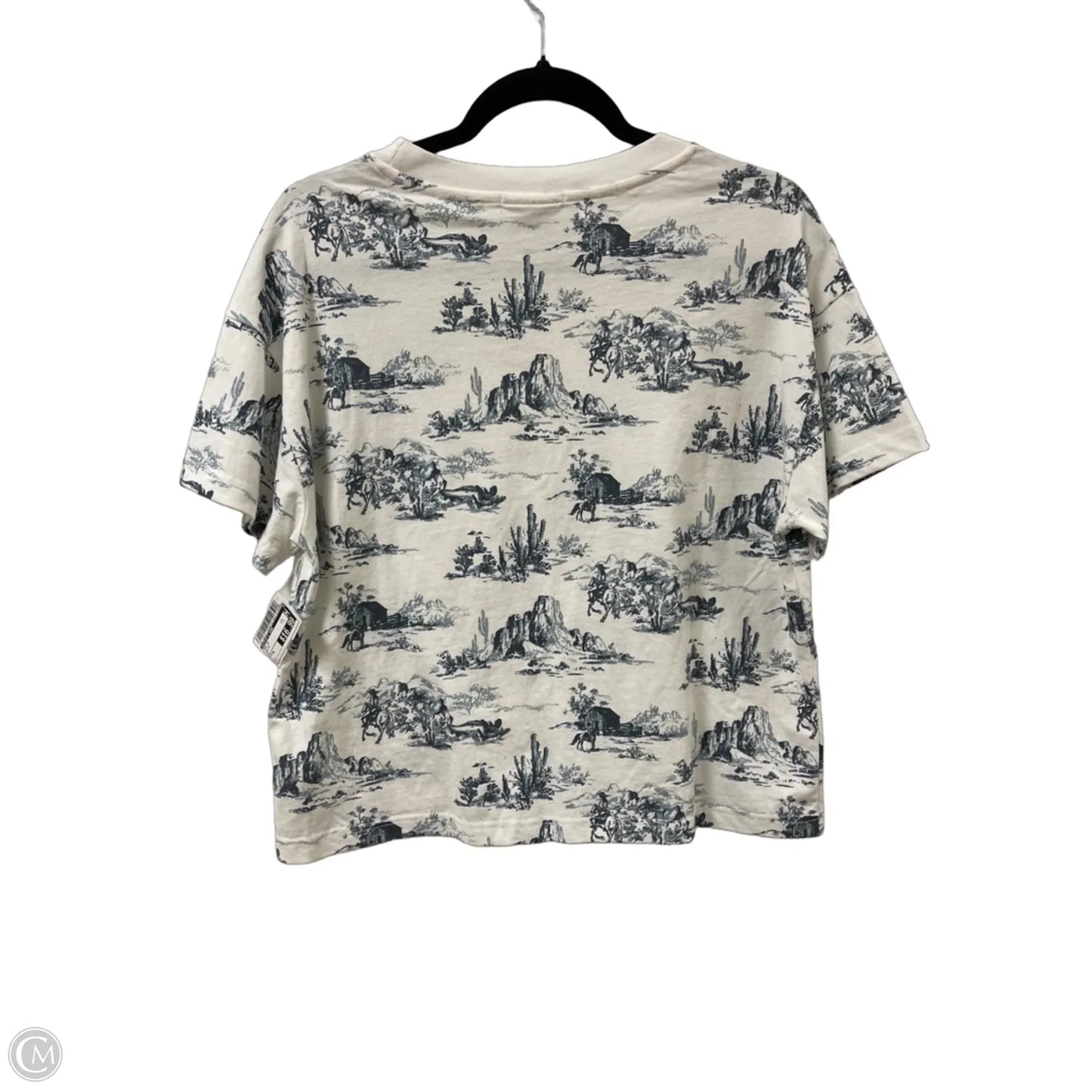 Top Short Sleeve By Scotch & Soda In White, Size: M