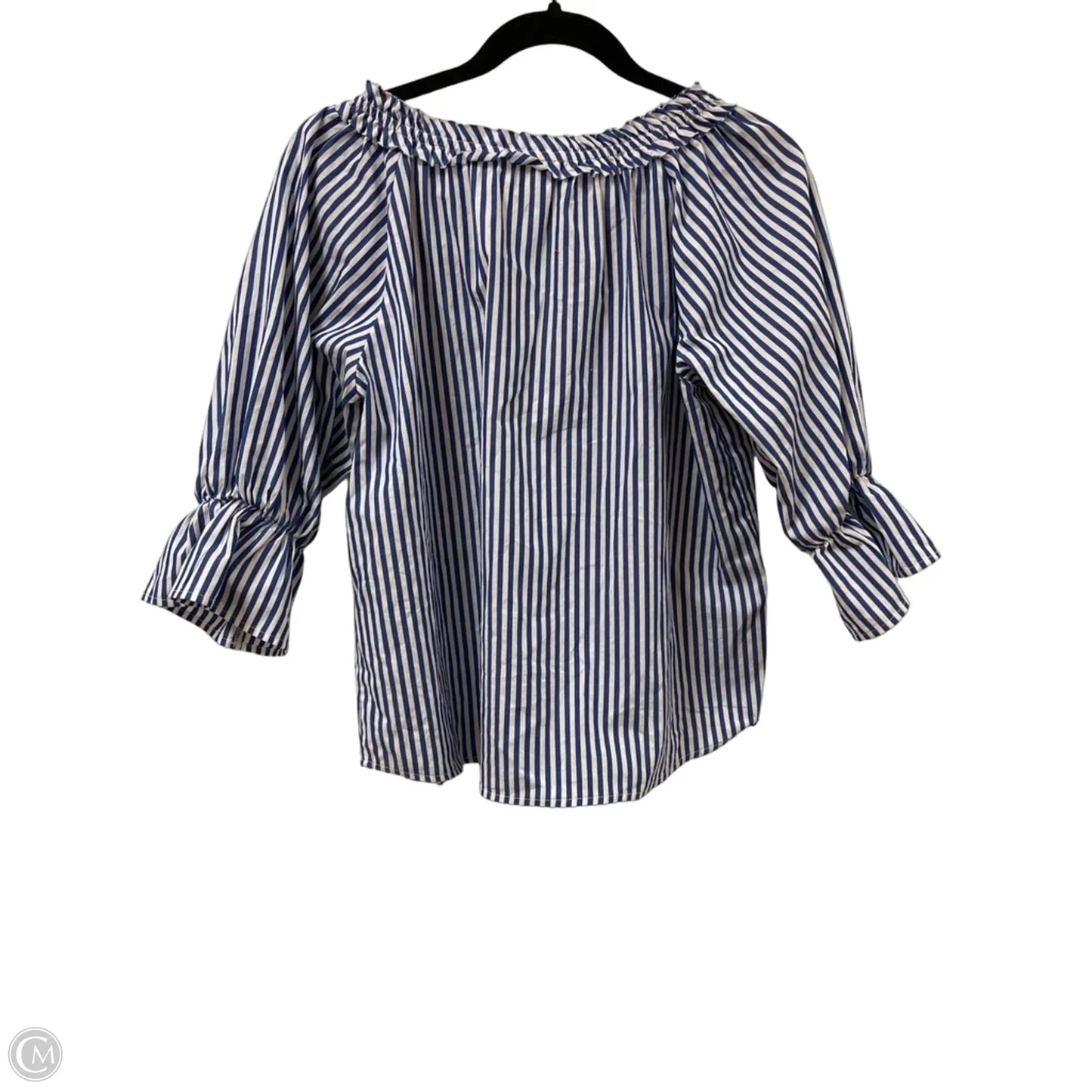 Top Long Sleeve By Clothes Mentor In Blue, Size: S