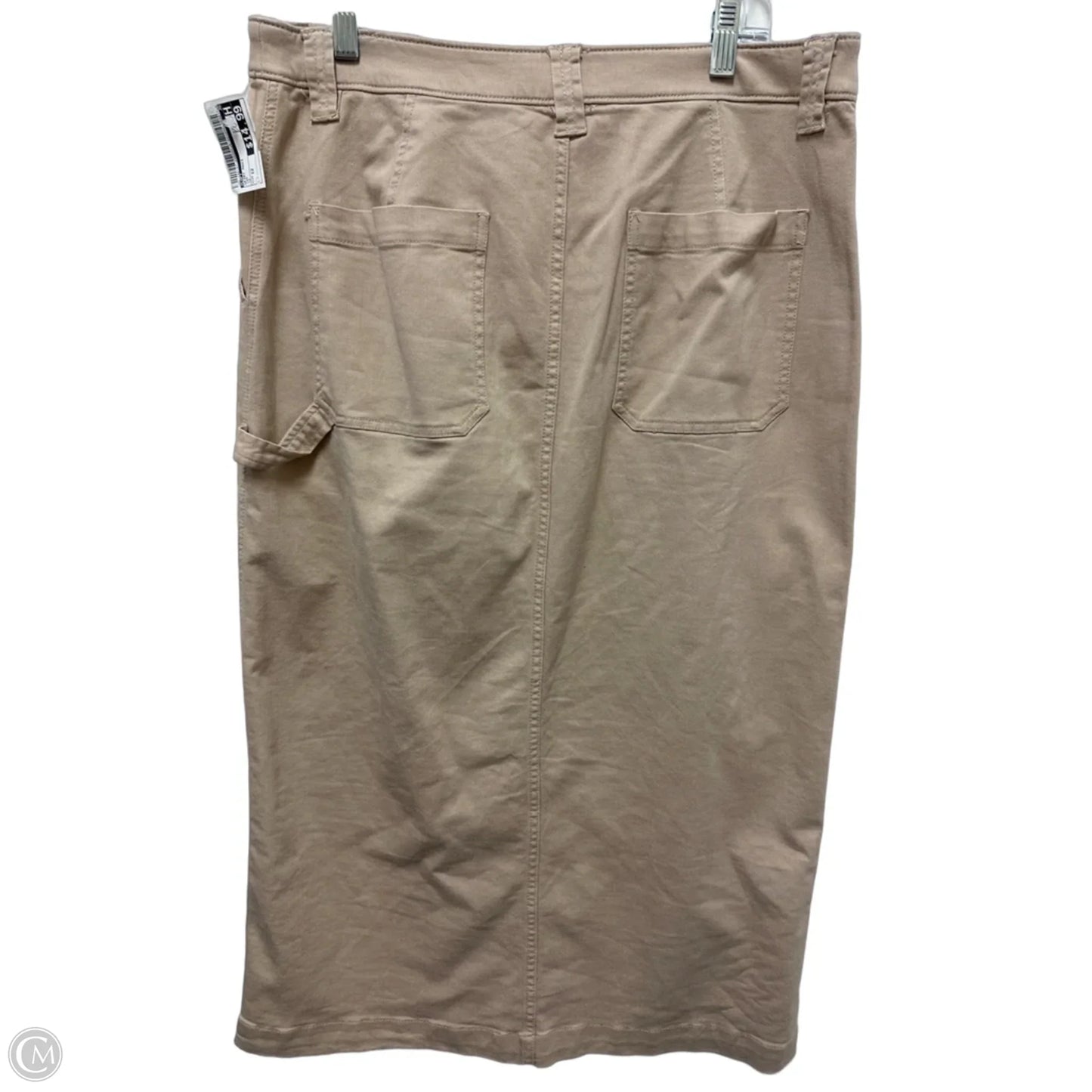 Skirt Maxi By Loft In Tan, Size: 12