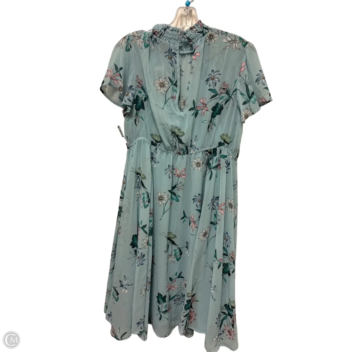 Dress Casual Midi By Torrid In Blue, Size: L