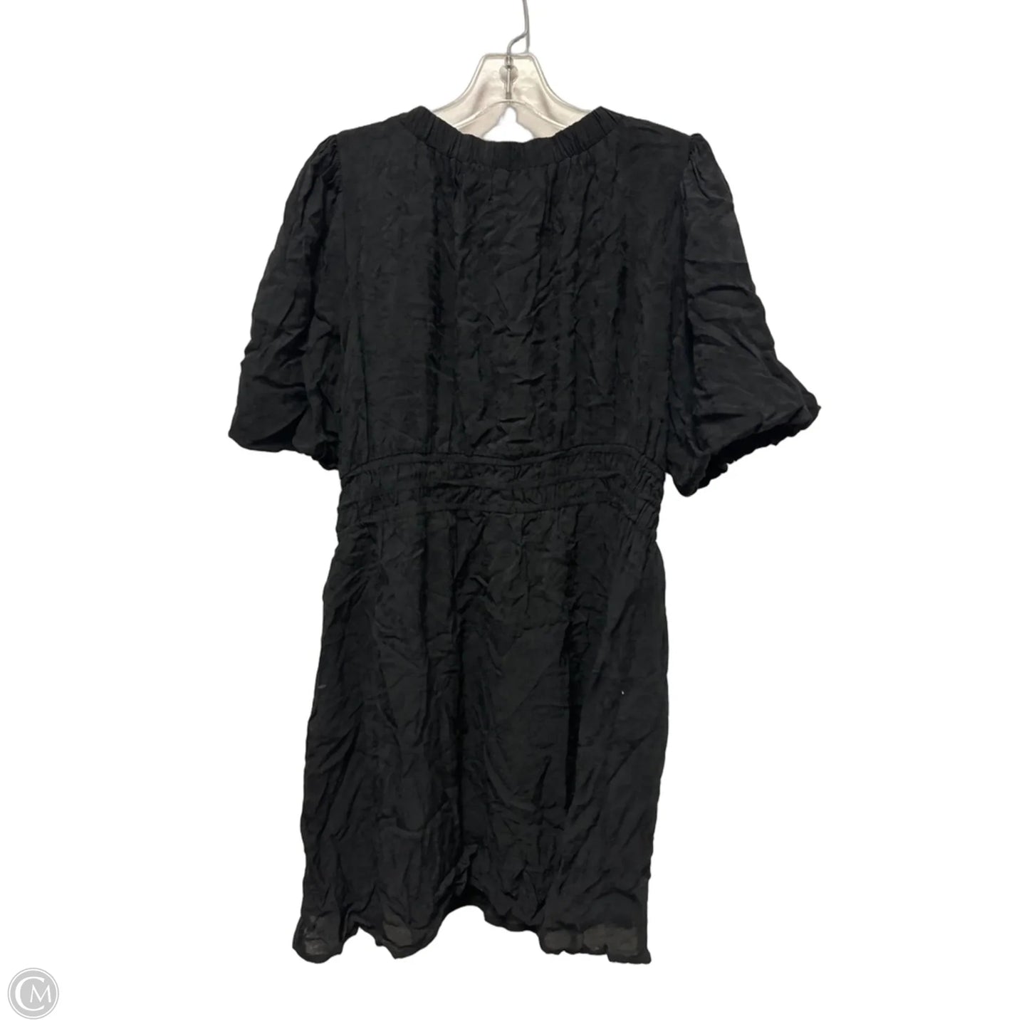 Dress Casual Midi By Loft In Black, Size: L