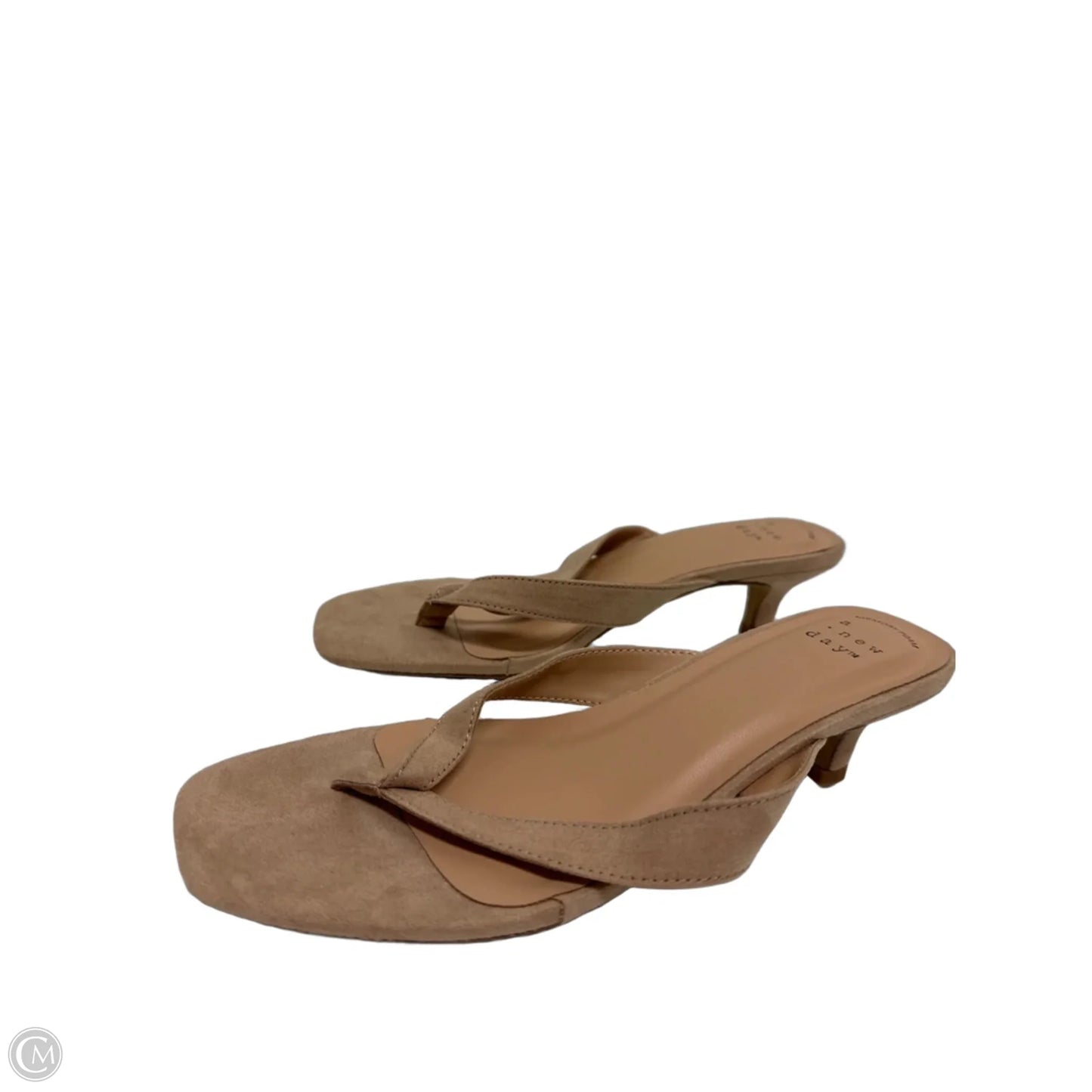 Shoes Heels Kitten By A New Day In Cream, Size: 7