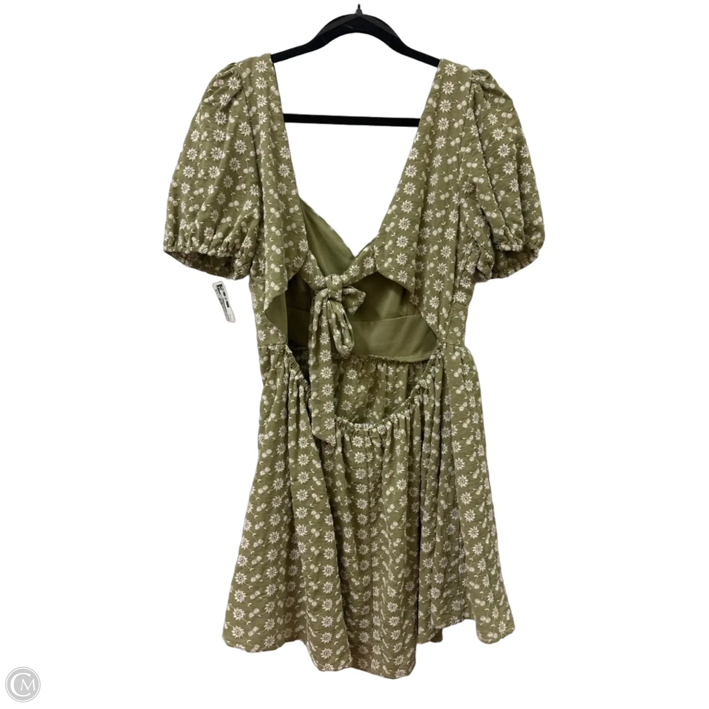 Dress Casual Short By Trixxi In Green, Size: Xl