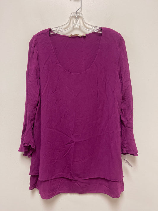 Tunic Long Sleeve By Soft Surroundings  Size: L