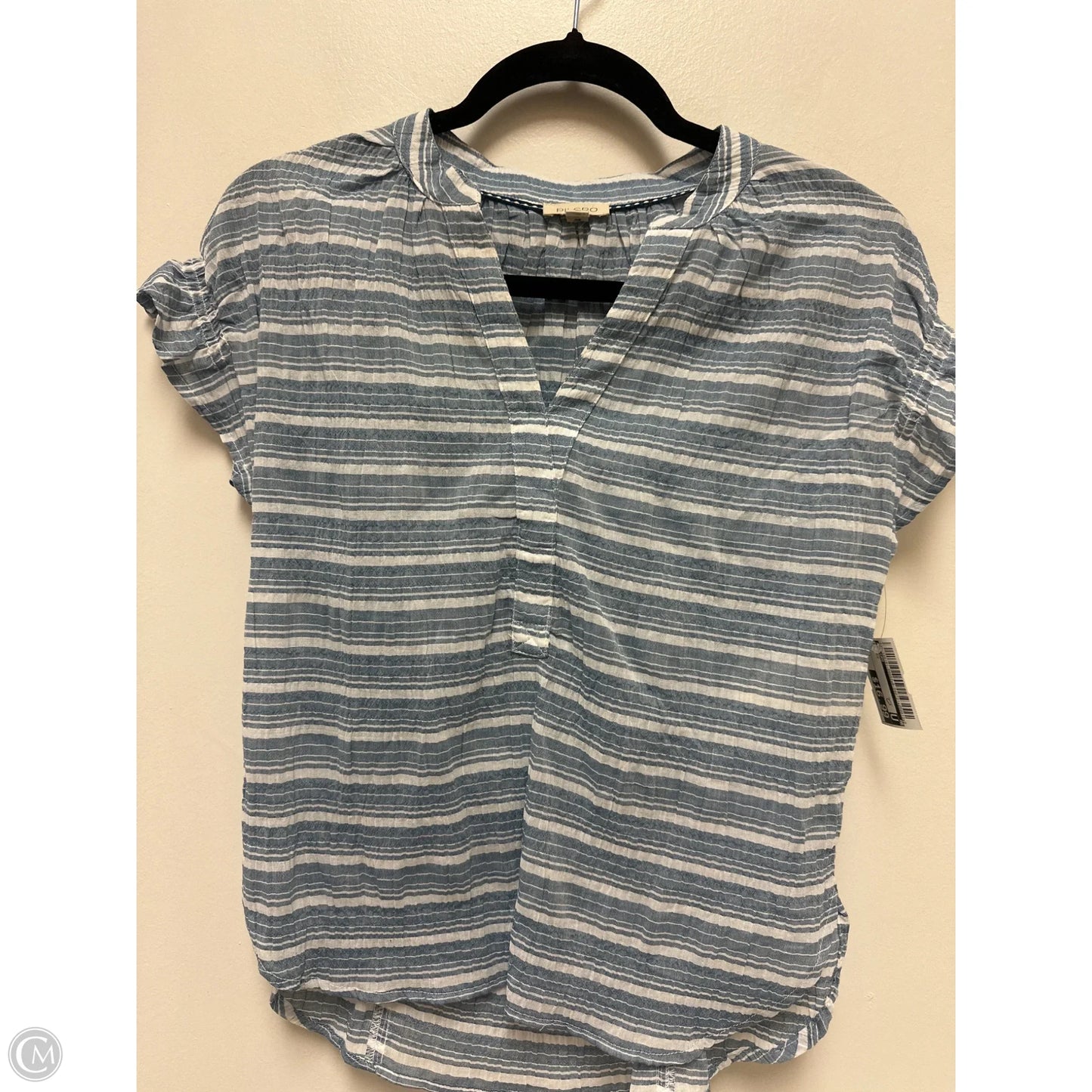 Top Short Sleeve By Pilcro In Blue, Size: Xs