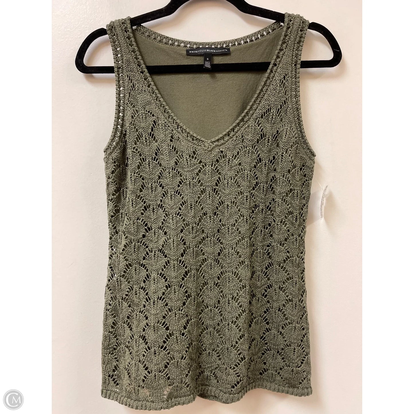 Top Sleeveless By White House Black Market In Green, Size: S