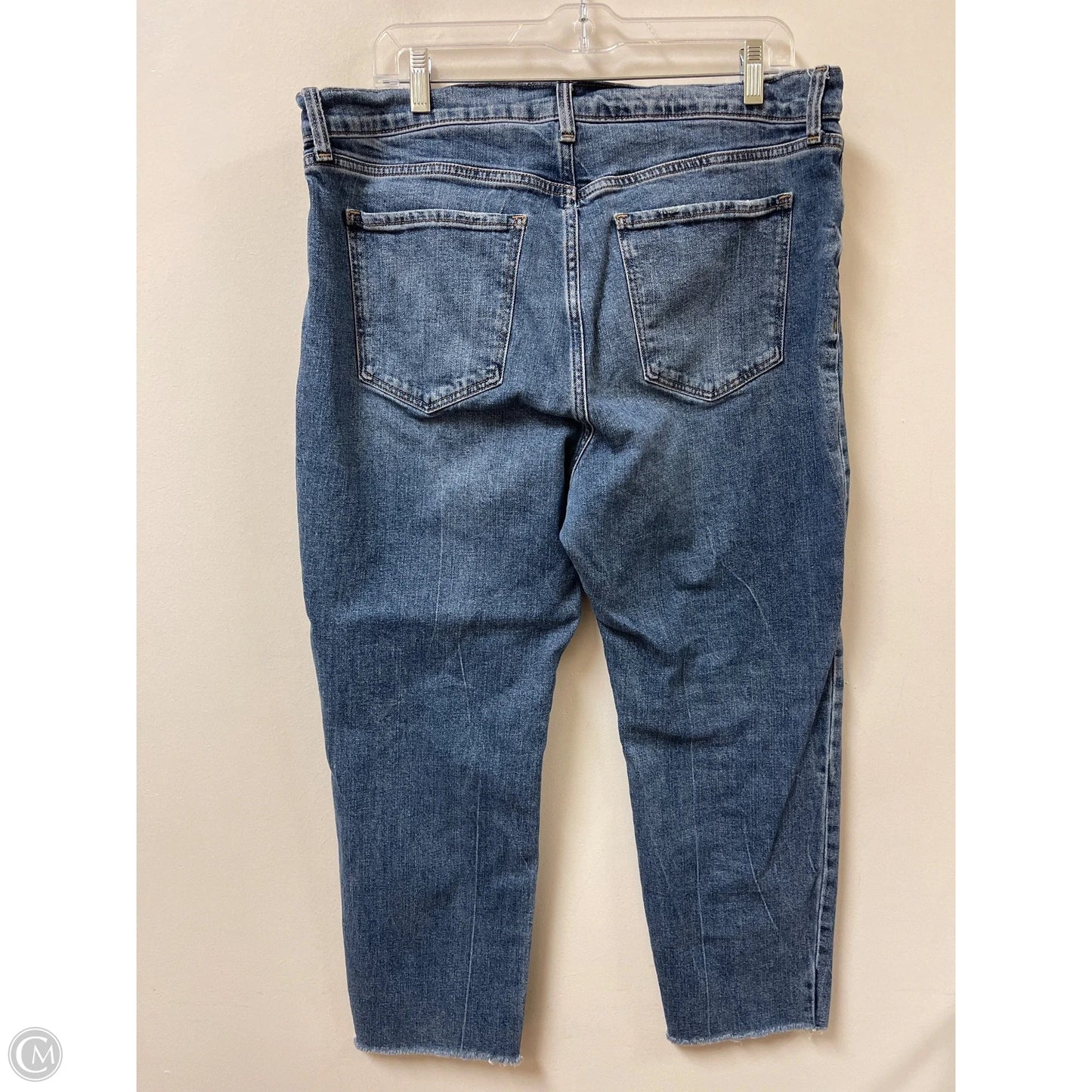 Jeans Skinny By Old Navy In Blue Denim, Size: 14