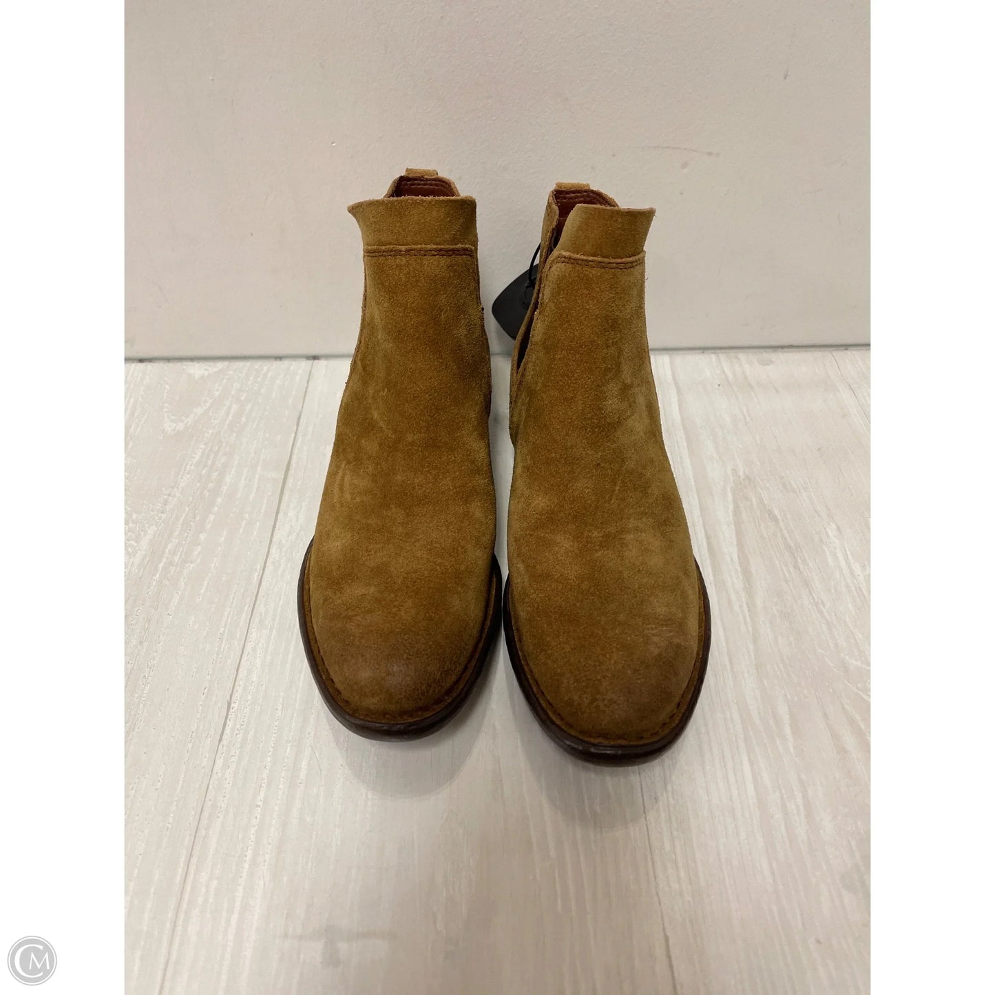 Boots Ankle Flats By Born In Brown, Size: 7