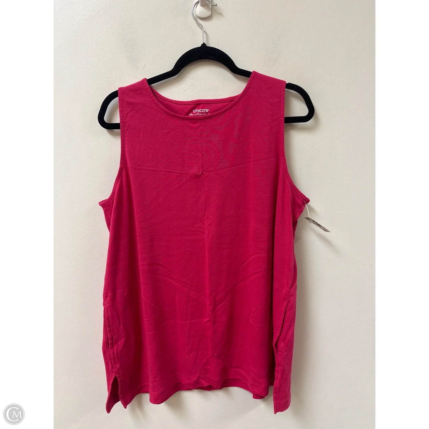 Tank Top By Chicos In Pink, Size: Xl