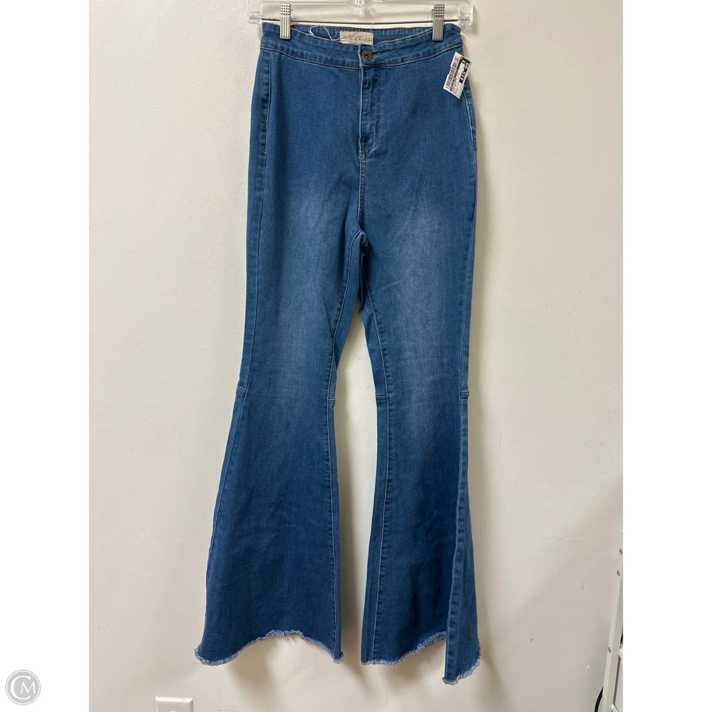 Jeans Flared By Chelsea And Violet In Blue Denim, Size: 4