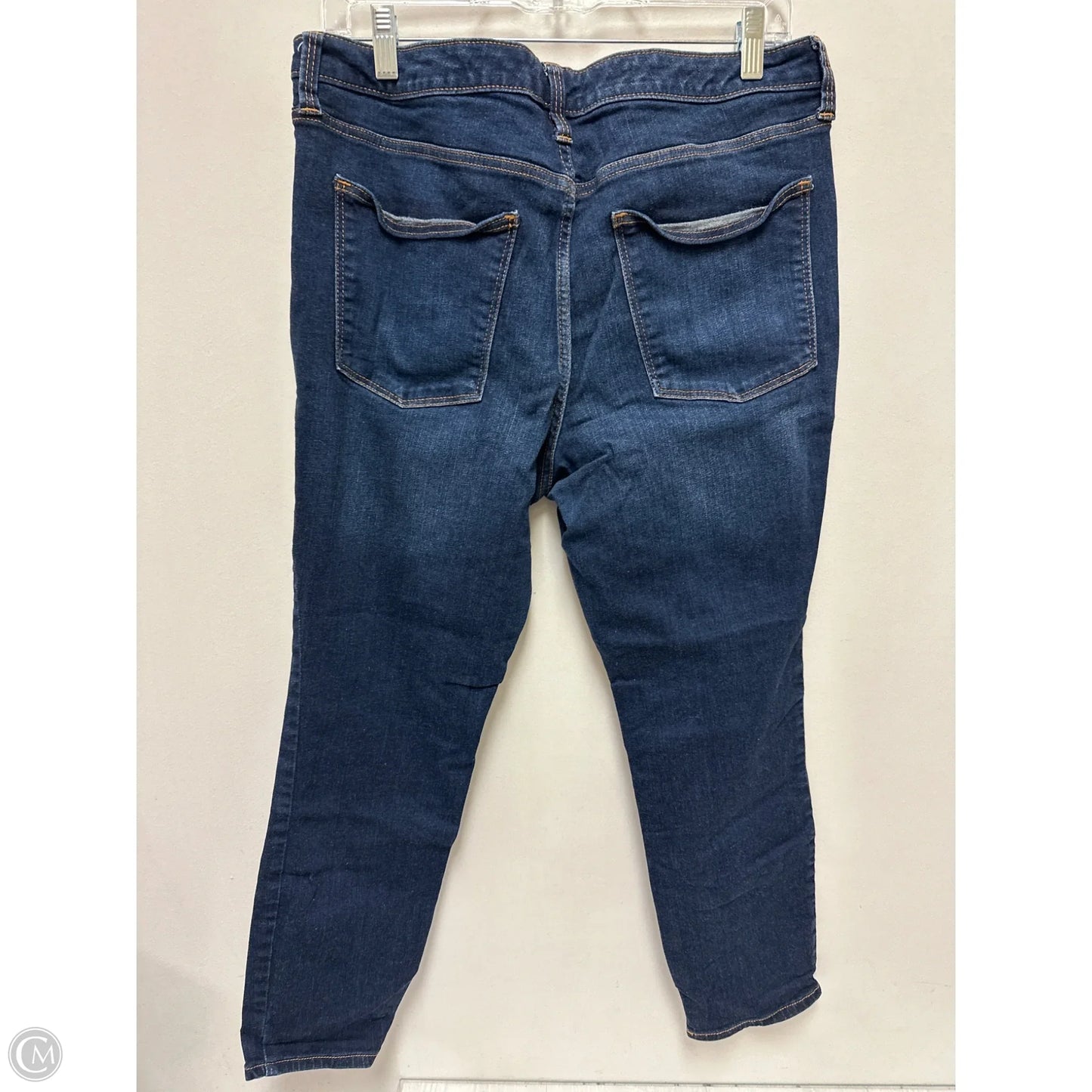 Jeans Skinny By Universal Thread In Blue Denim, Size: 14