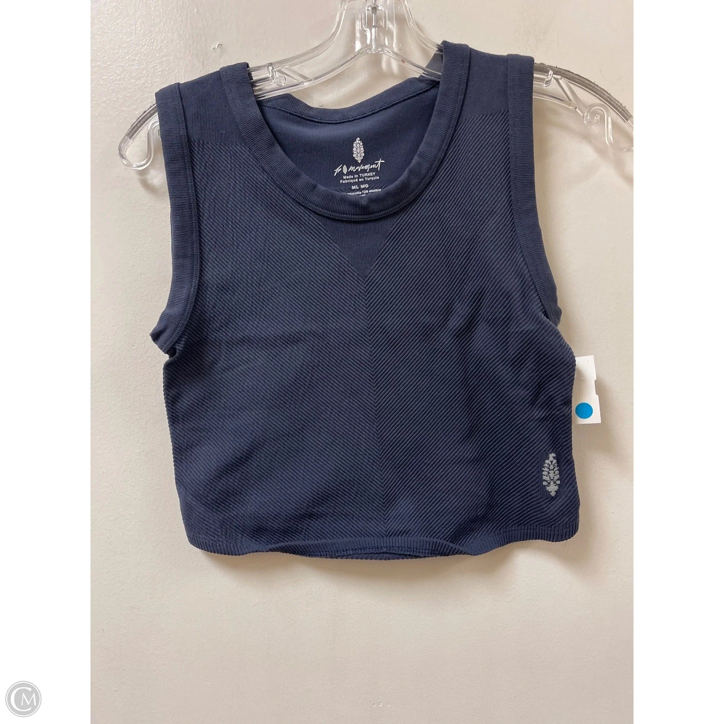 Athletic Tank Top By Free People In Navy, Size: M