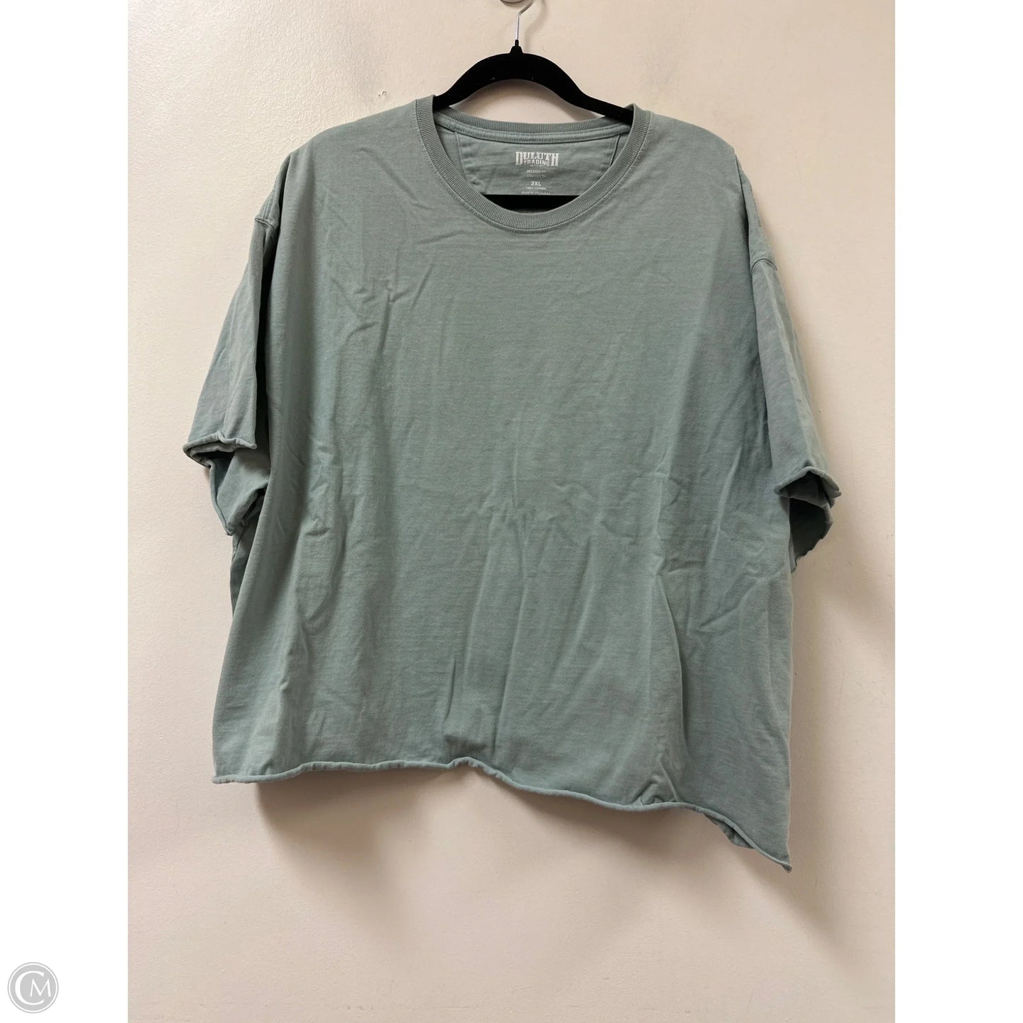 Top Short Sleeve Basic By Duluth Trading In Blue, Size: 2x