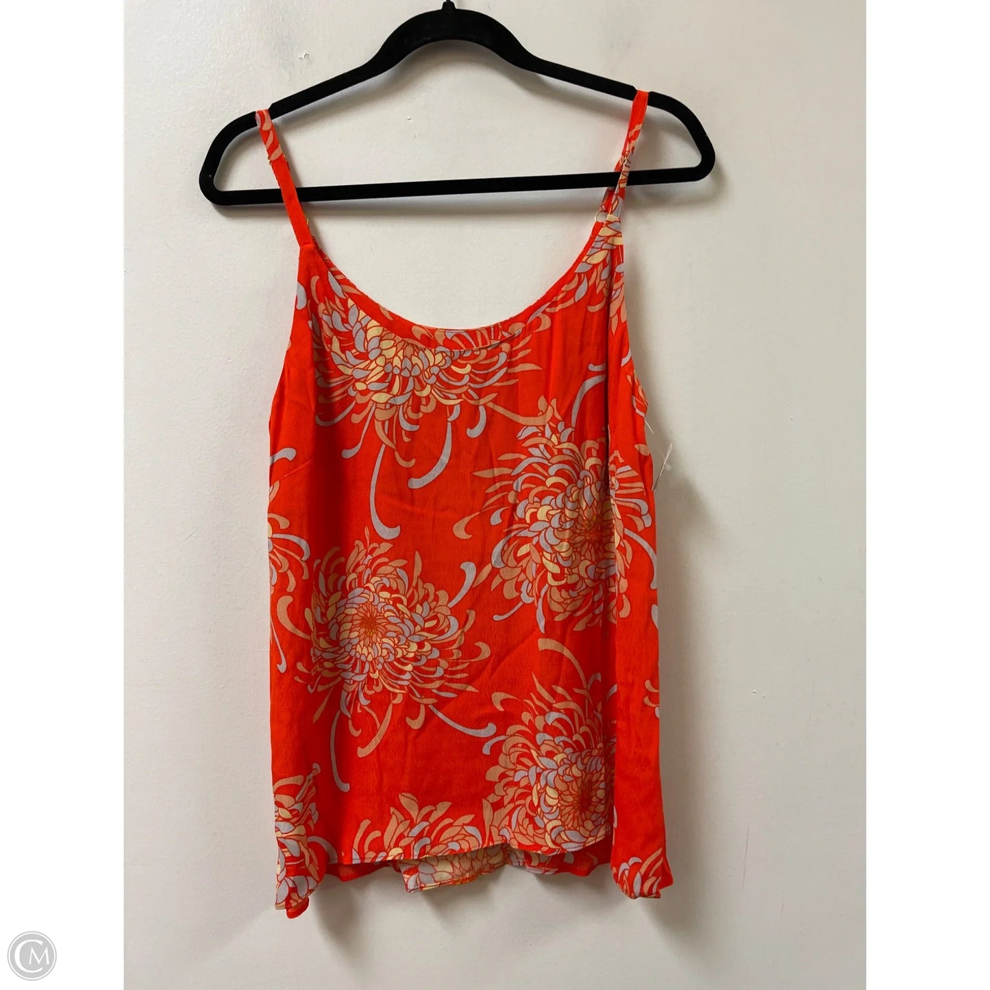 Top Sleeveless By Cabi In Orange, Size: M