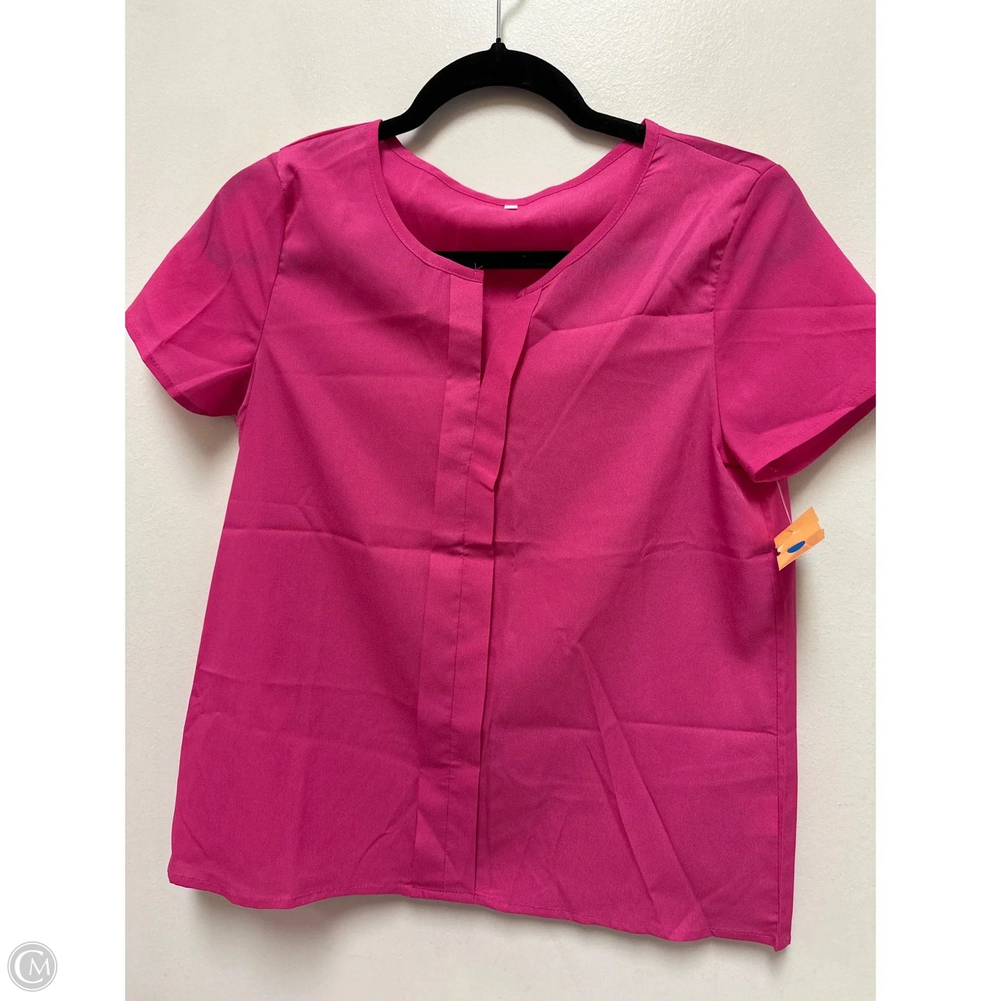 Top Short Sleeve Basic By Clothes Mentor In Pink, Size: S