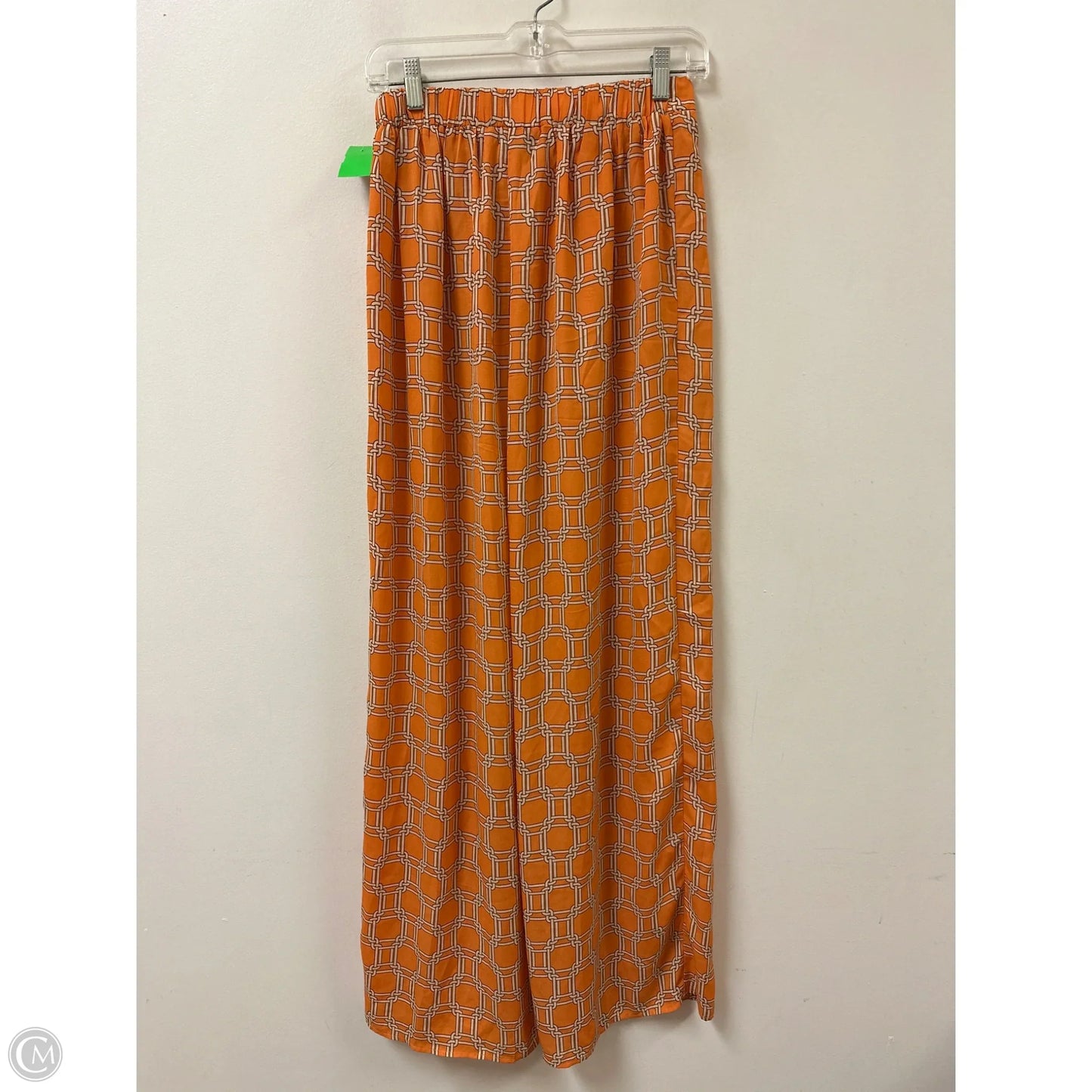Pants Wide Leg By Clothes Mentor In Yellow, Size: 8
