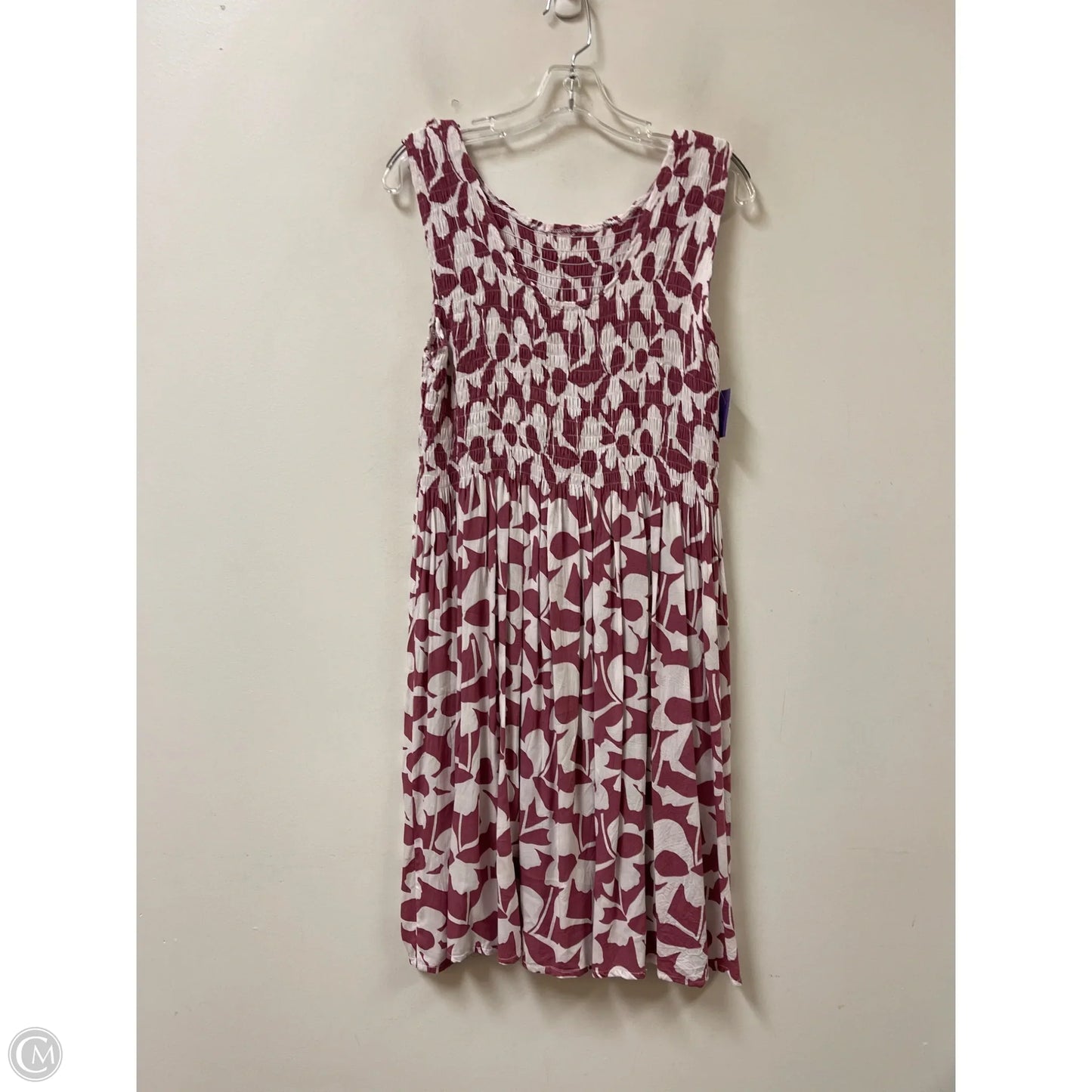 Dress Casual Short By Clothes Mentor In Red, Size: 1x