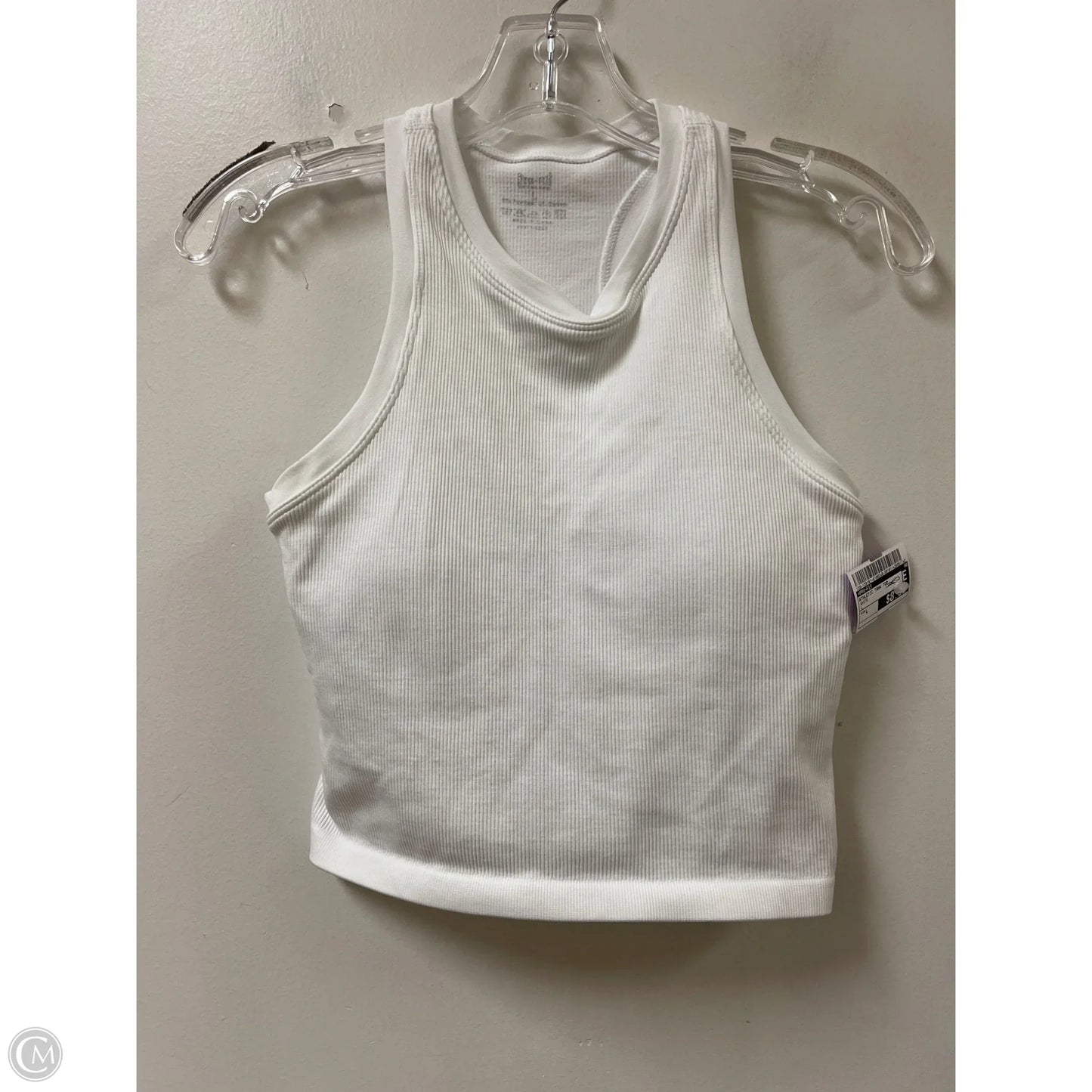 Athletic Tank Top By Pro-fit In White, Size: L
