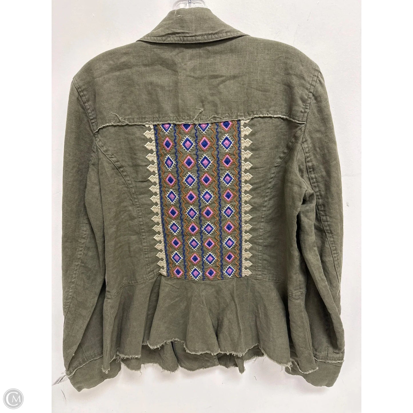 Jacket Other By Inc In Green, Size: L