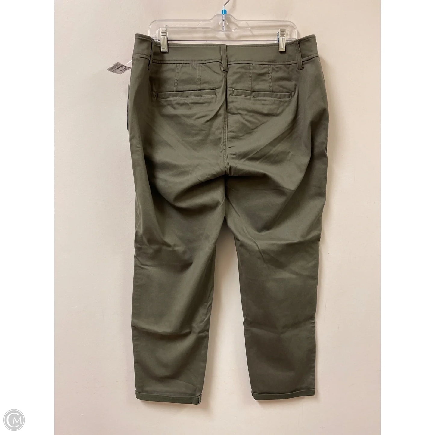 Pants Cropped By 41 Hawthorn In Green, Size: 14