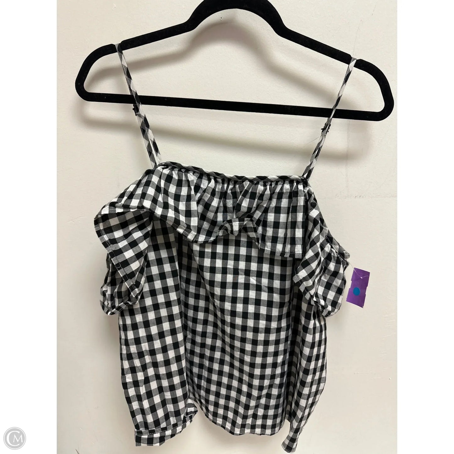 Top Sleeveless By A New Day In Black, Size: L