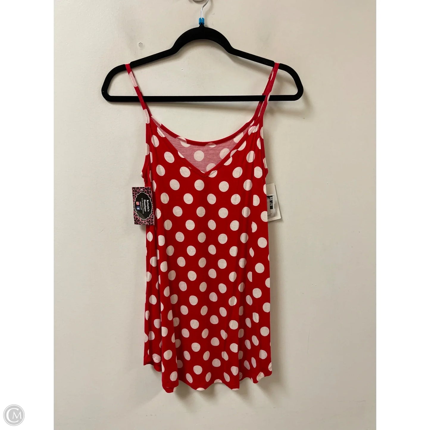 Top Cami By Zenana In Red, Size: S