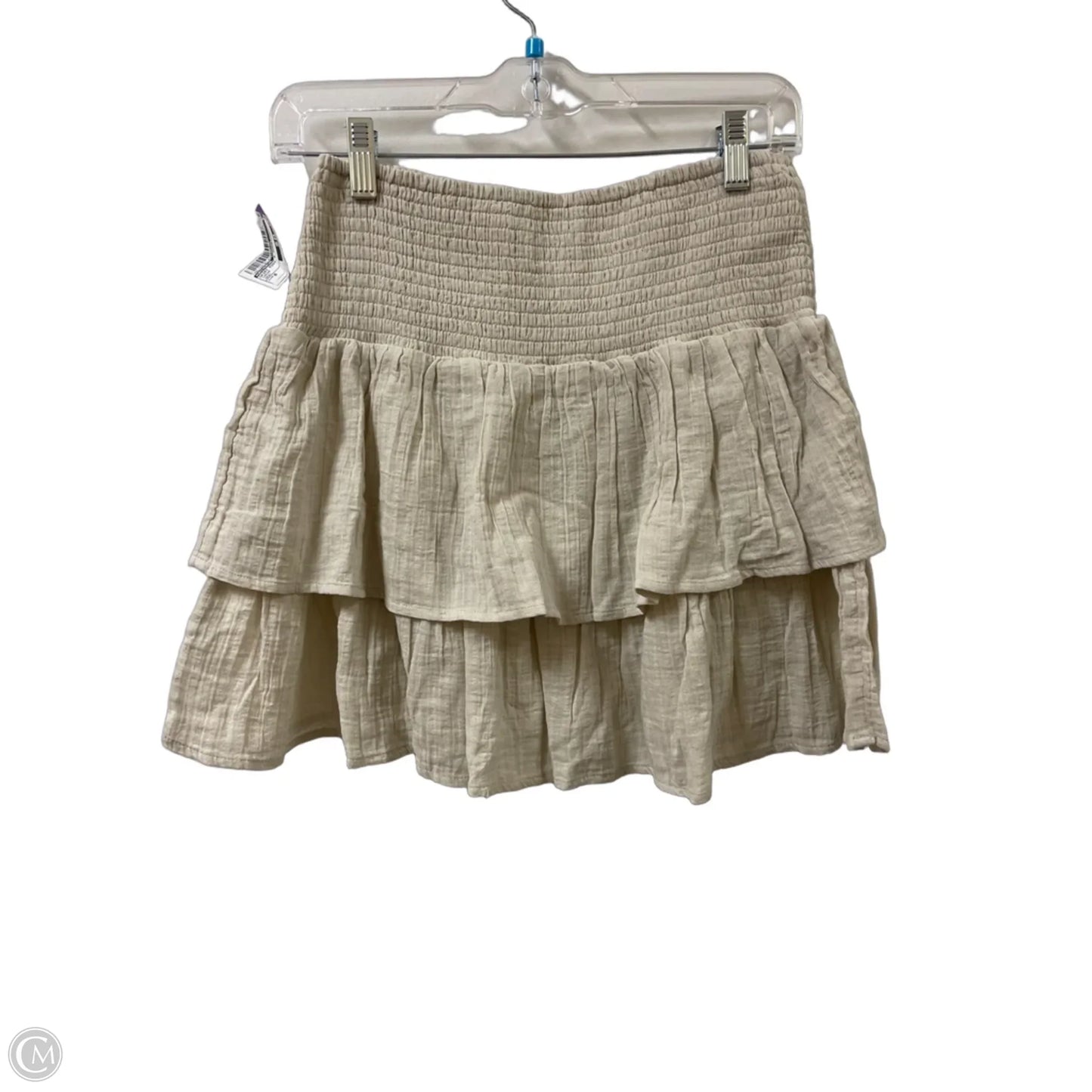 Skirt Mini & Short By Universal Thread In Cream, Size: 0