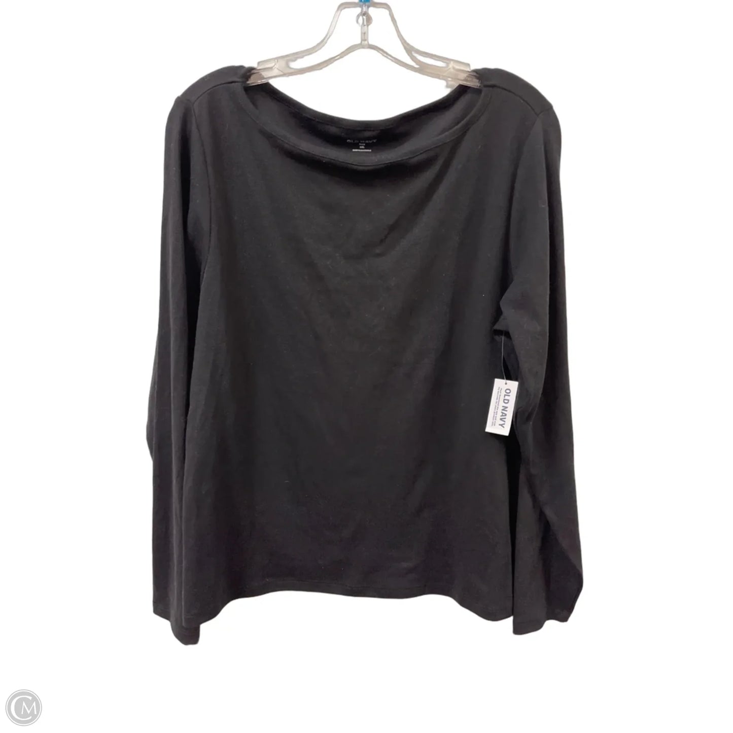 Top Long Sleeve Basic By Old Navy In Black, Size: 2x